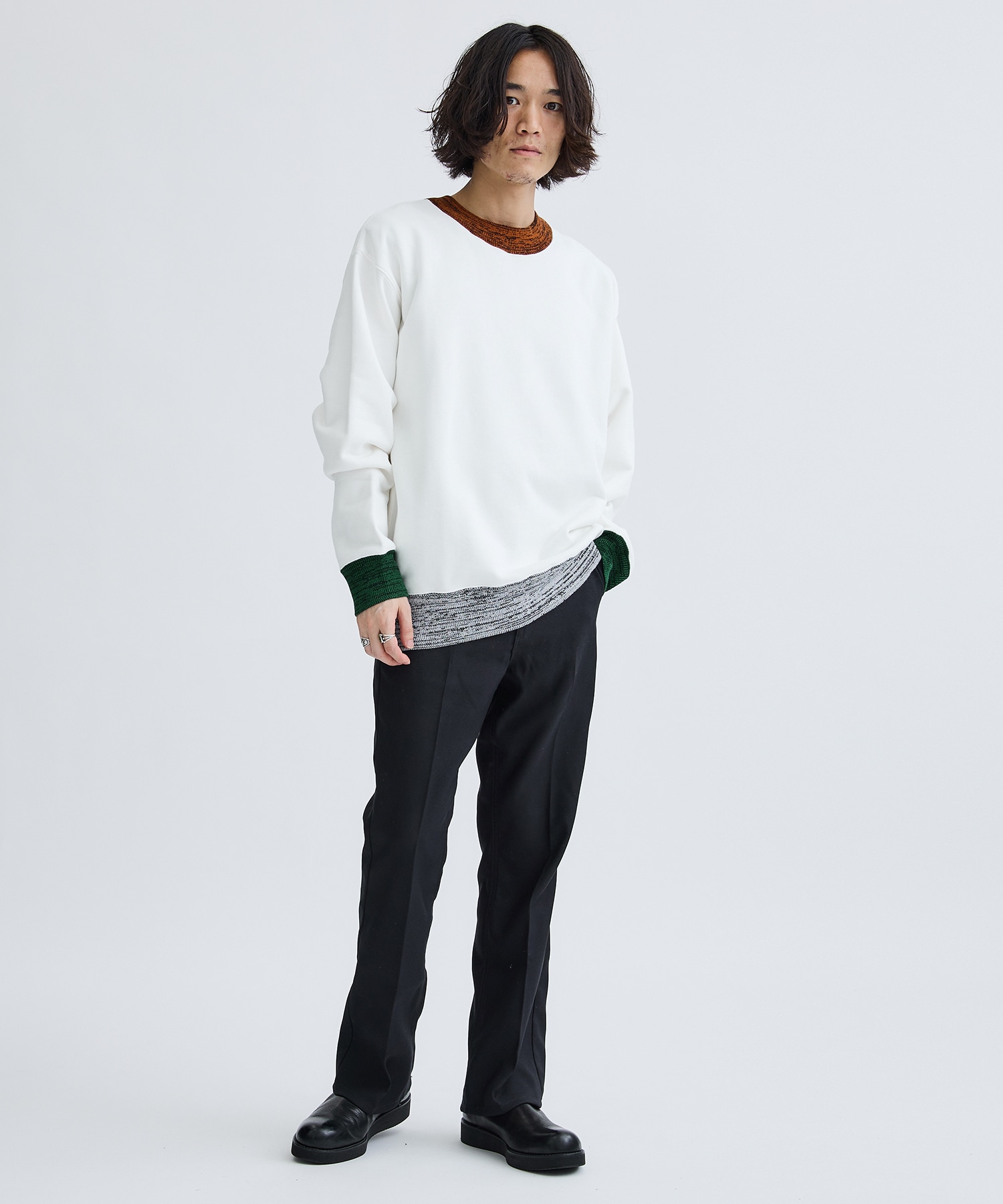 ☆最安値に挑戦 22ss TOGA VIRILIS KNIT RIB SWEATSHIRT asakusa.sub.jp