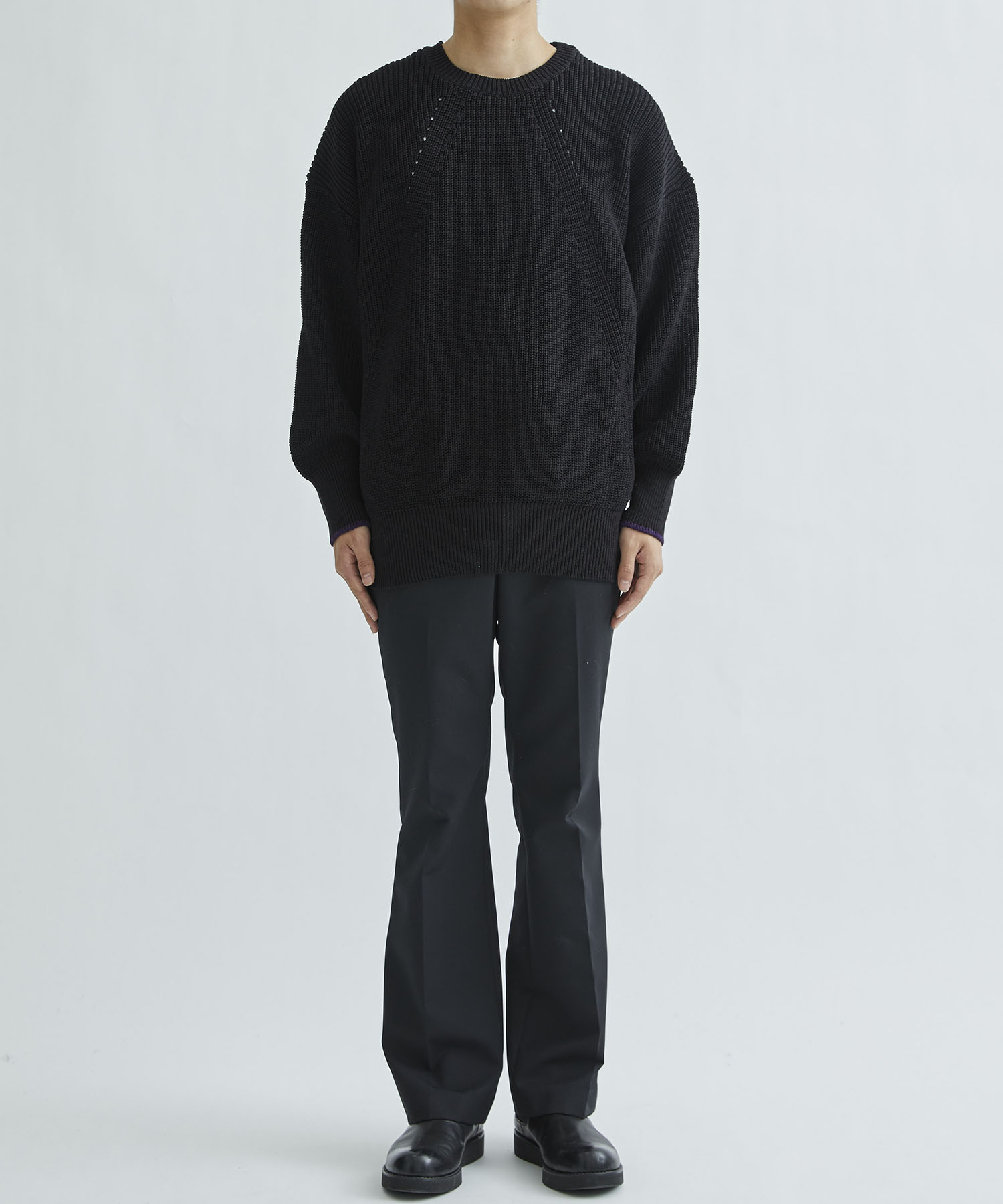 セット売りENOF rib knit top、pantspantssizeL - ニット/セーター