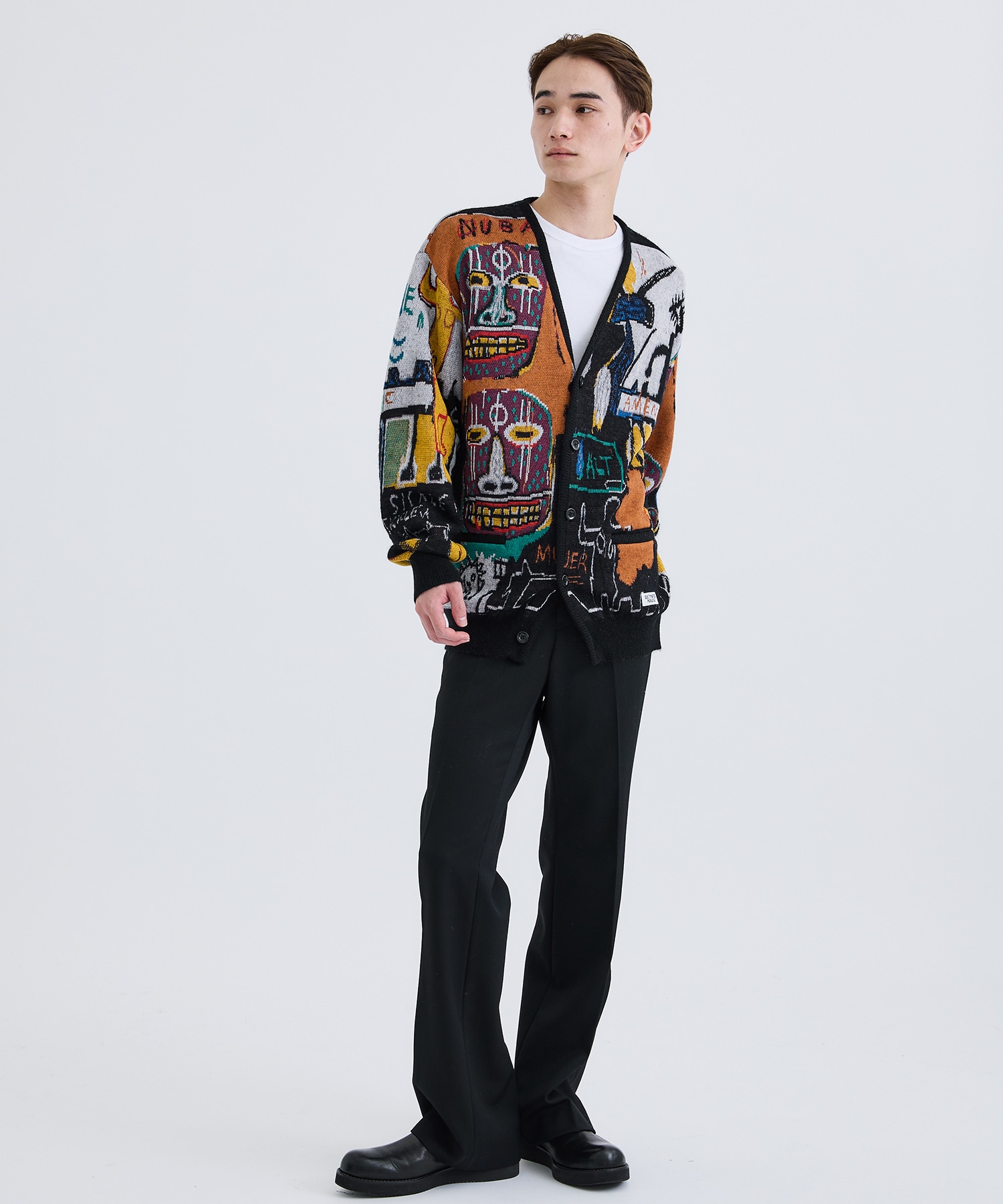 JEAN-MICHEL BASQUIAT / CARDIGAN ( TYPE-2 )｜WACKO MARIA