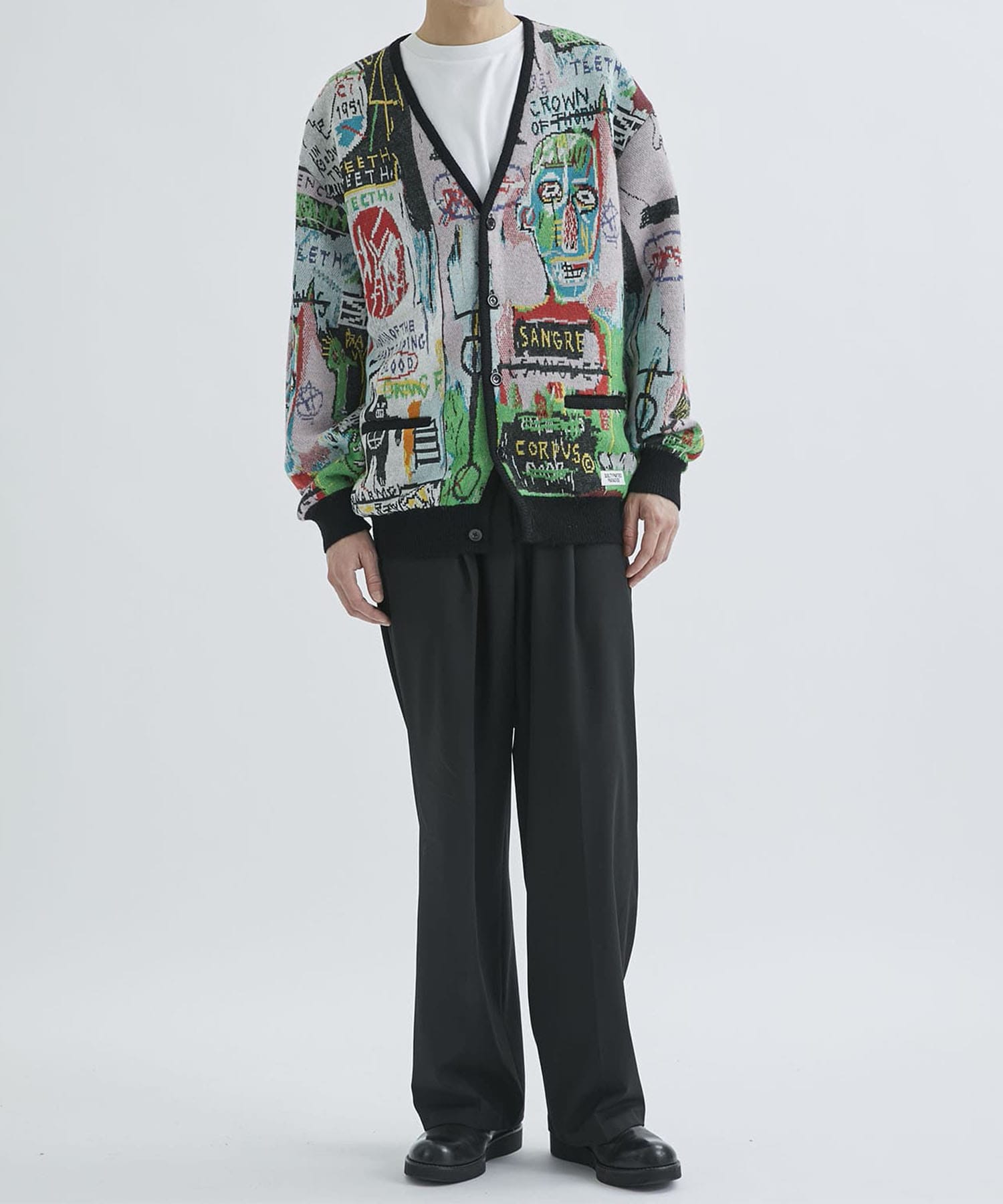 JEAN-MICHEL BASQUIAT / CARDIGAN ( TYPE-3 )｜WACKO MARIA