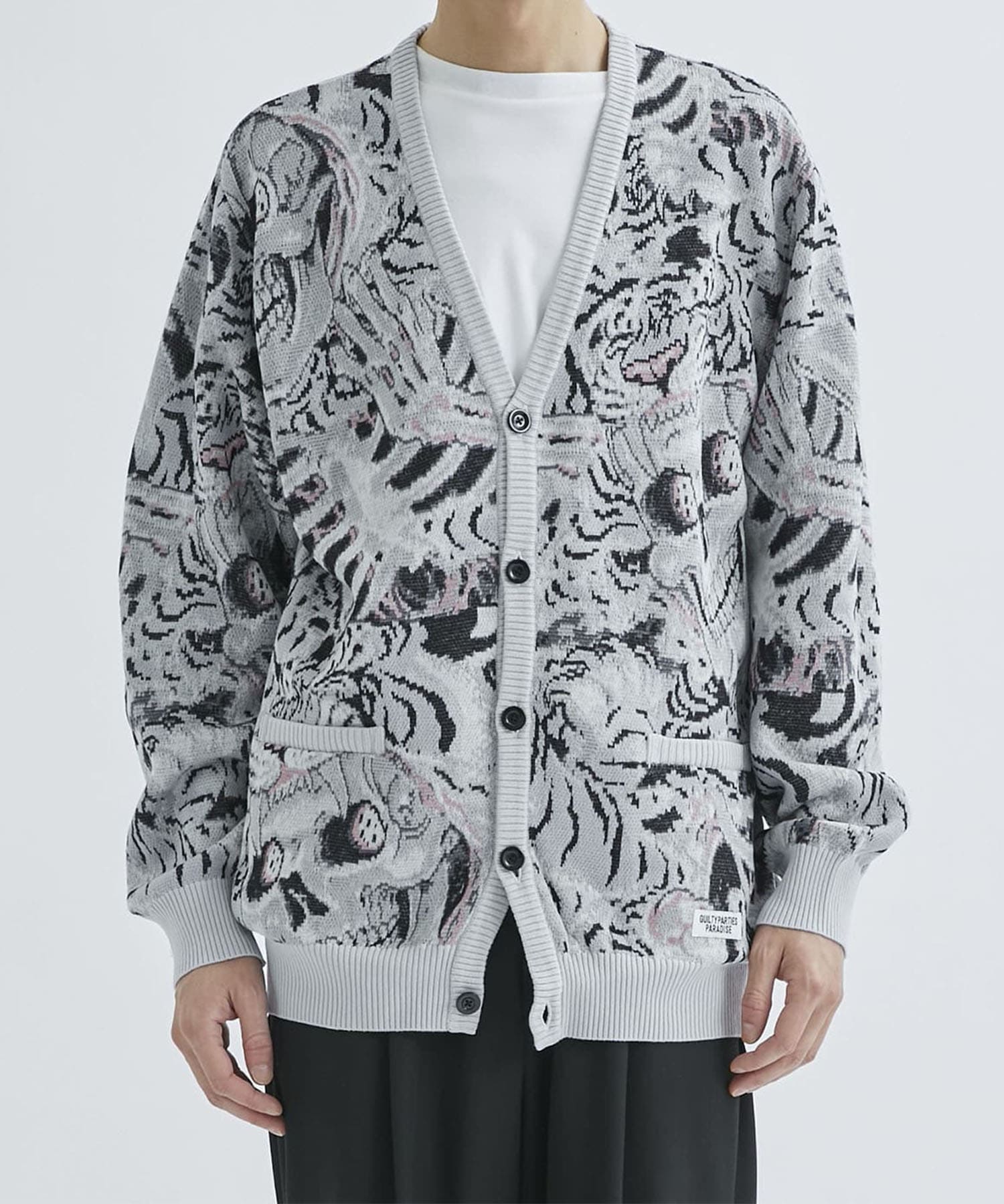 TIM LEHI / JACQUARD CARDIGAN ( TYPE-2 )