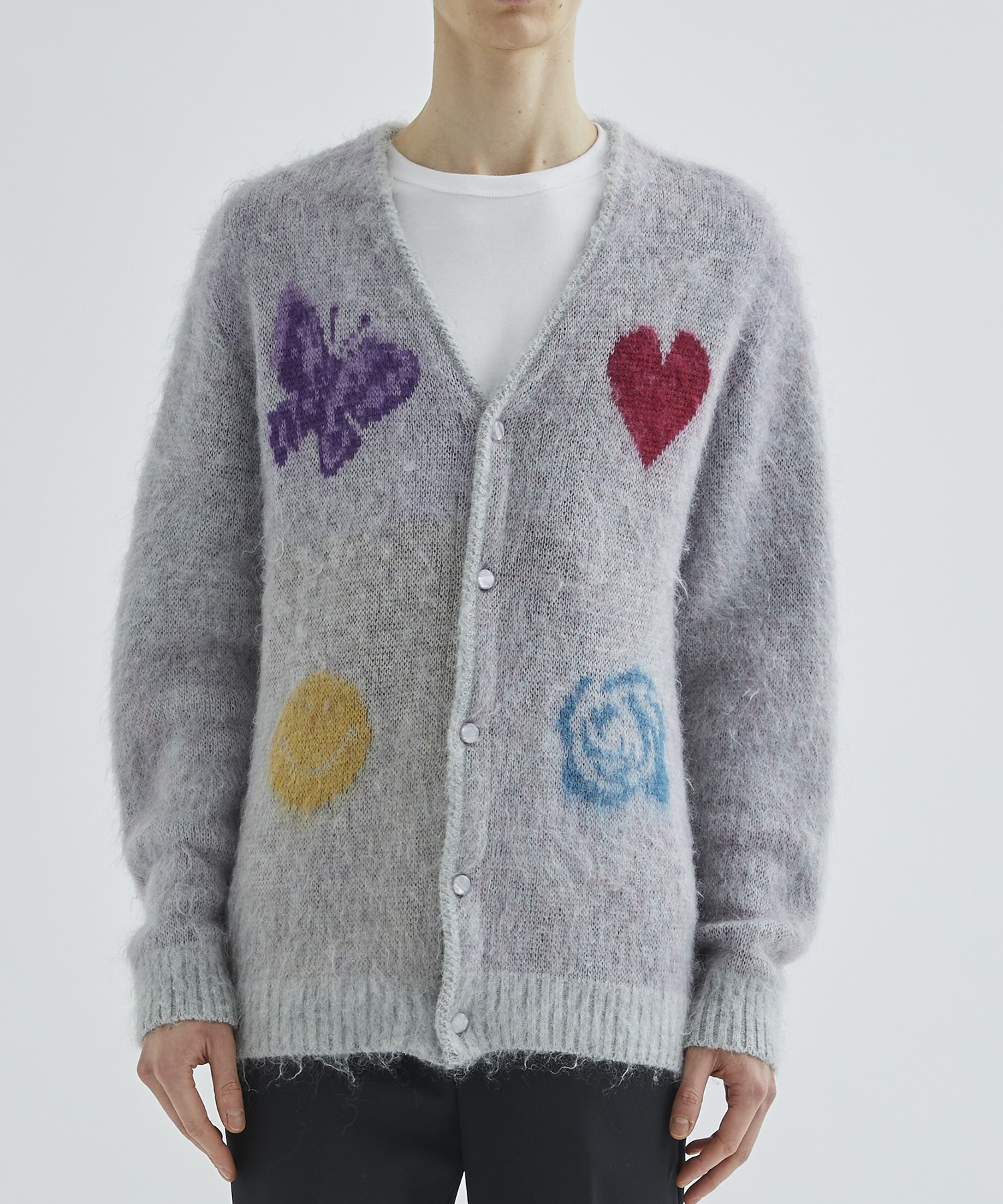 NEEDLES 22fw MohairCardigan STUDIOUS別注12-