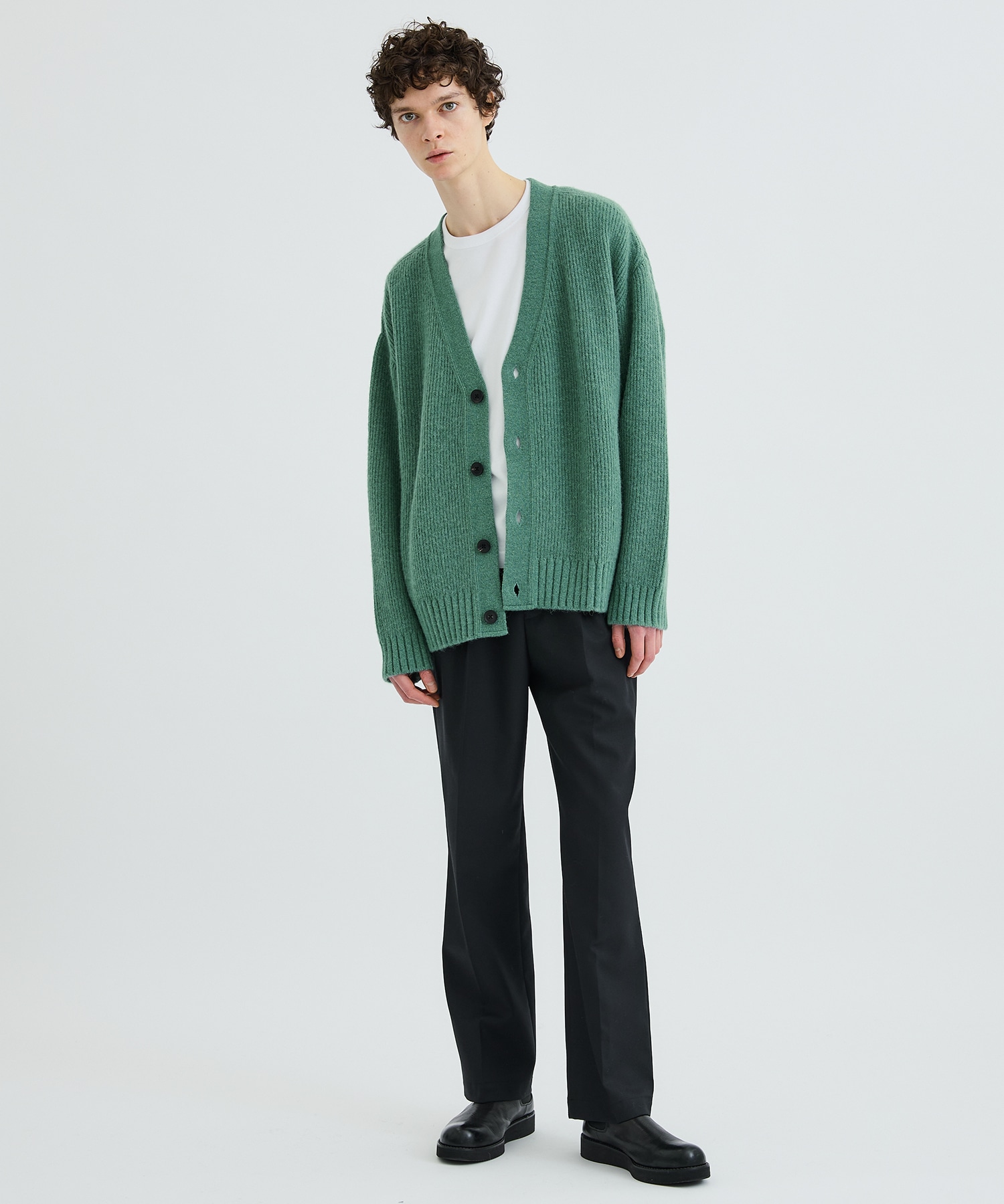 <CITY>ALPACA CARDIGAN STUDIOUS