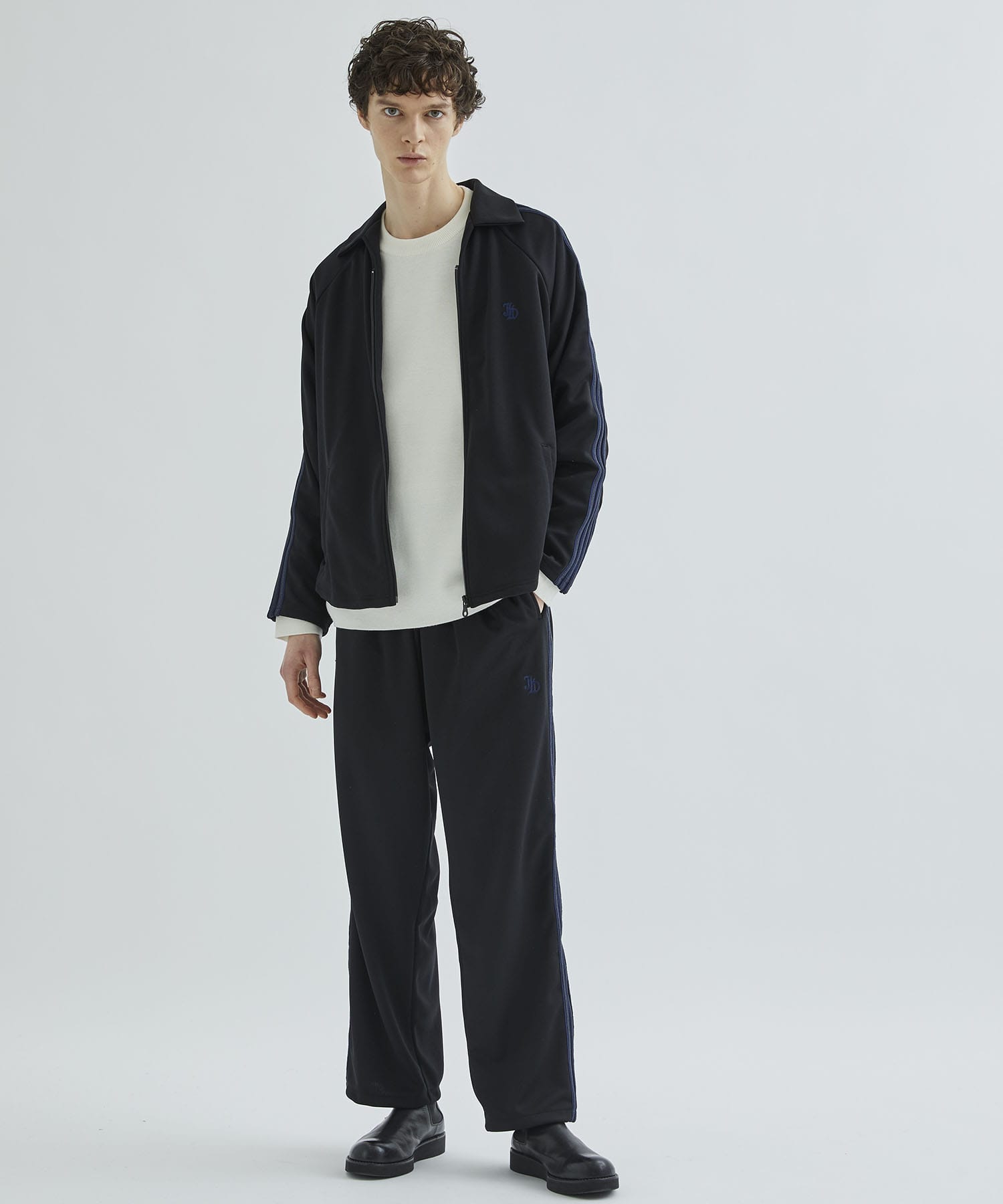 JieDa ジエダ 23ss 5 STRIPE JERSEY PANTS | gulatilaw.com