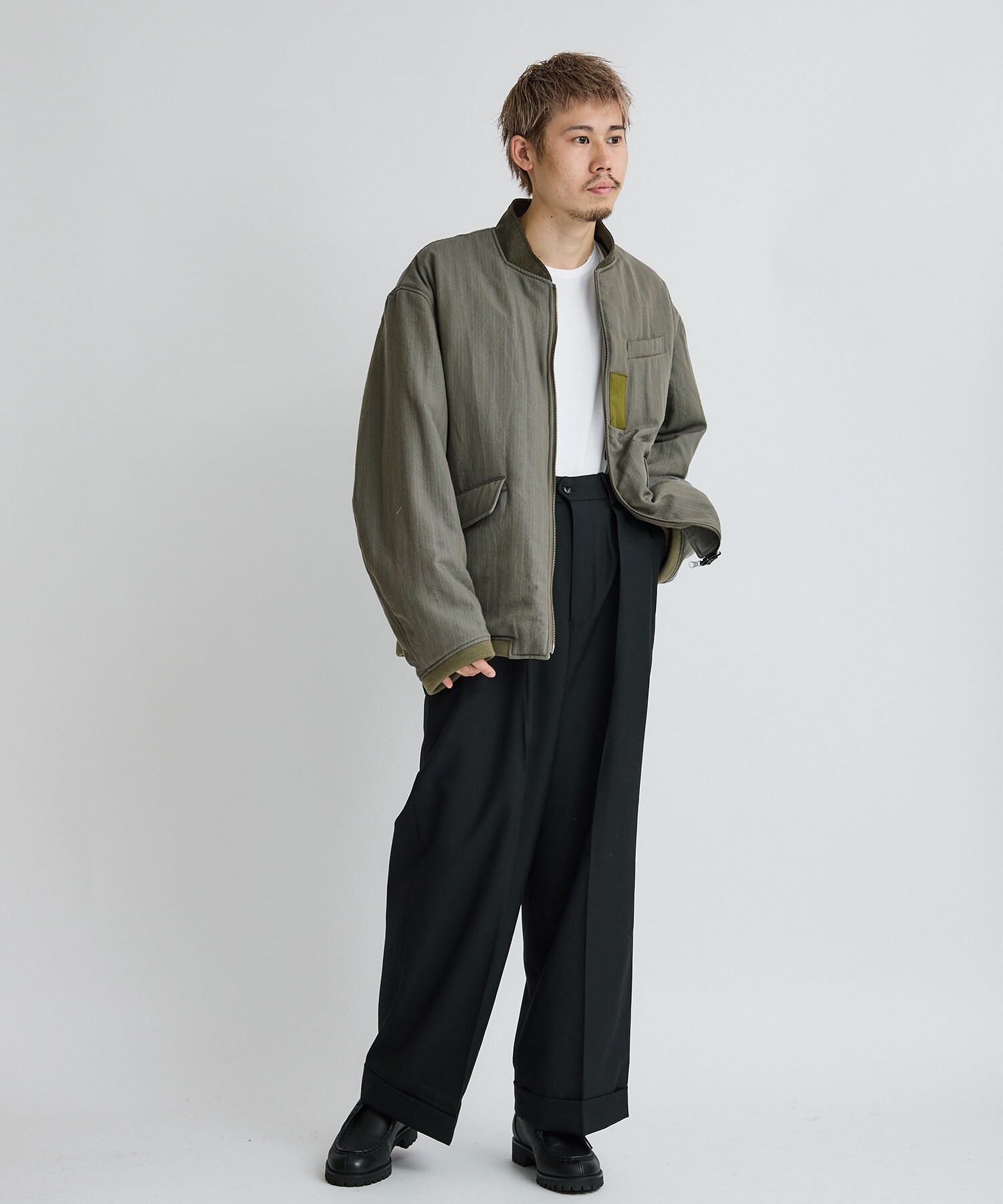 ファッションSOSHIOTSUKI 22AW reversible field jacket