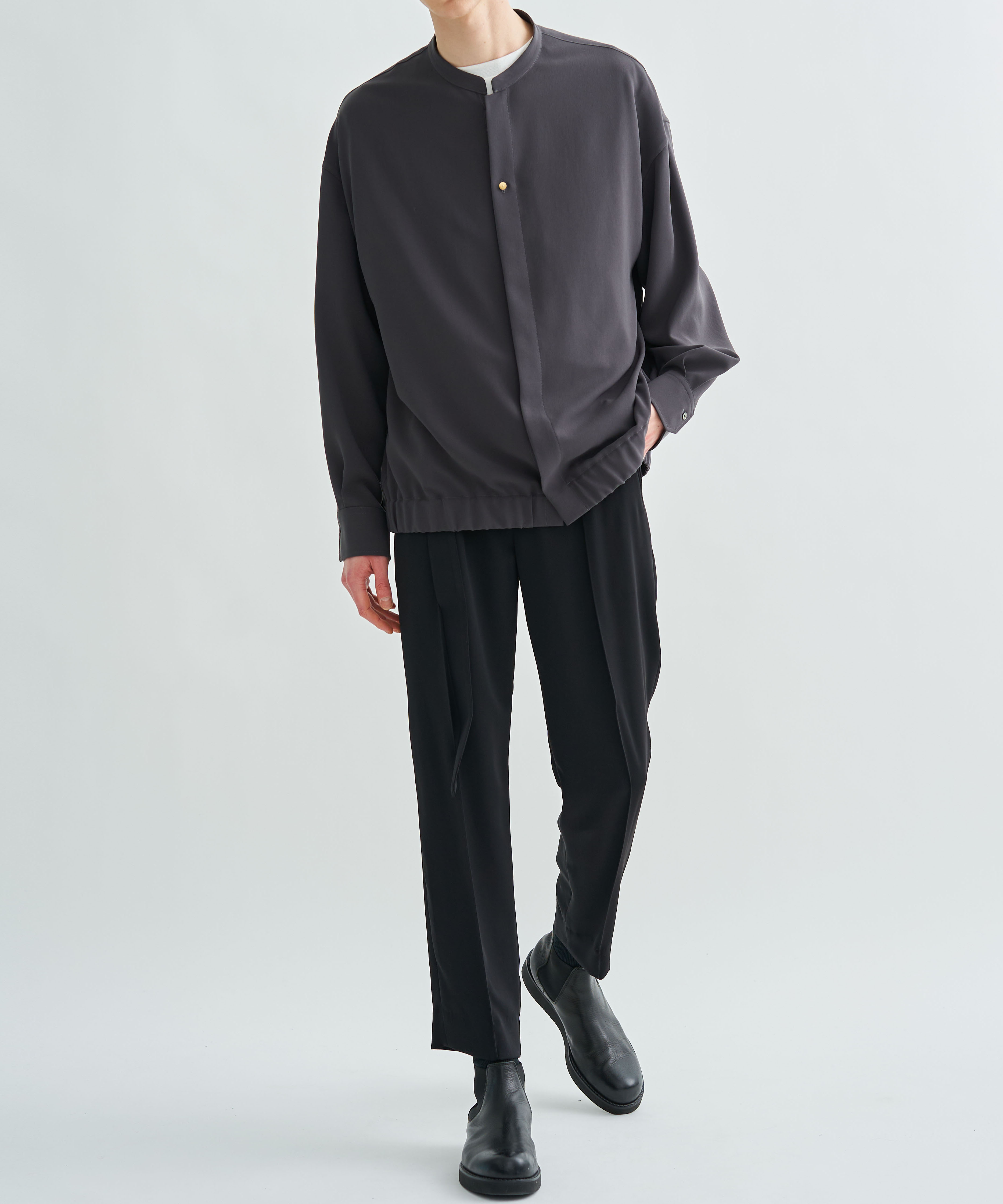 CULLNI Band Collar Shirt Blouson美品 - シャツ