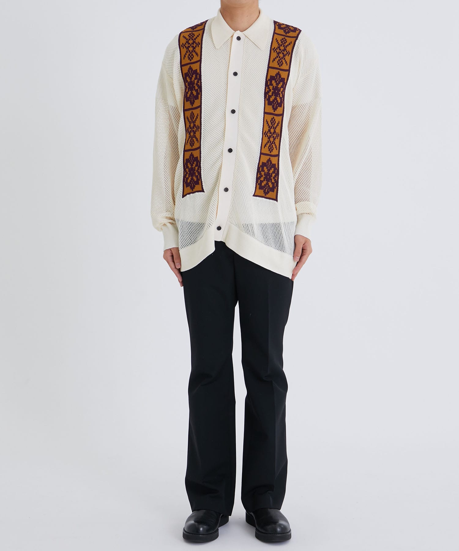 Mesh knit shirt TOGA VIRILIS