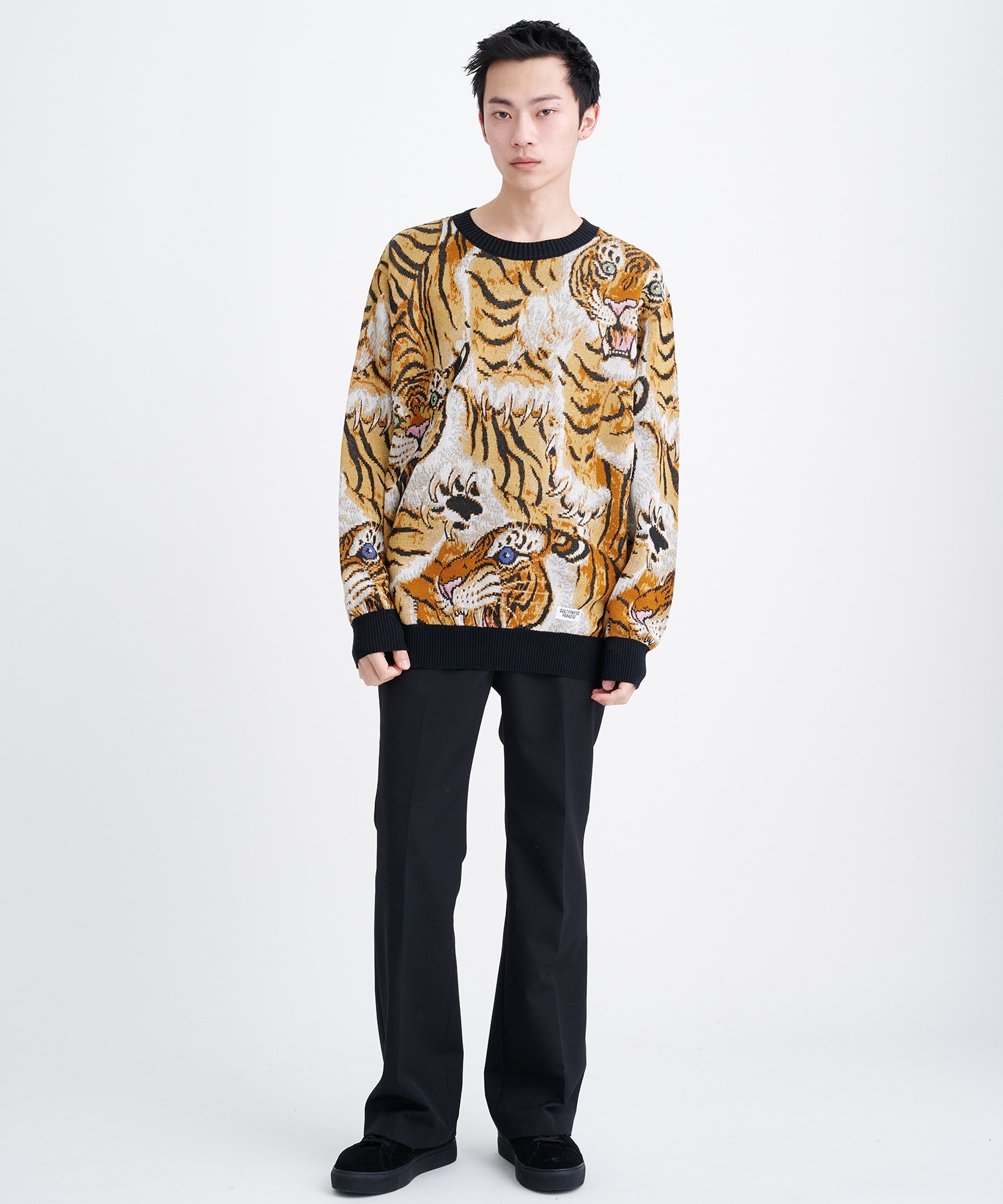 TIM LEHI / JACQUARD SWEATER WACKO MARIA