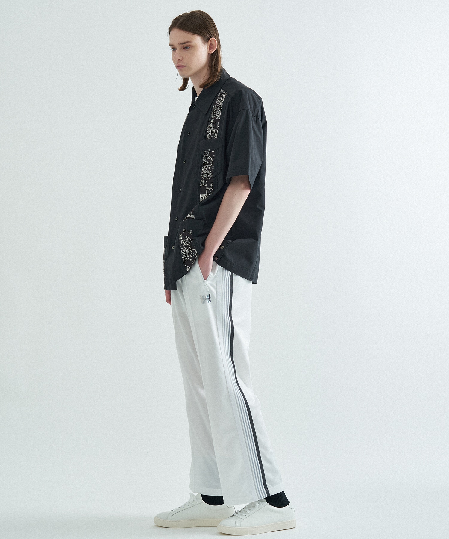 別注>Track Pant - Poly Smooth｜Needles