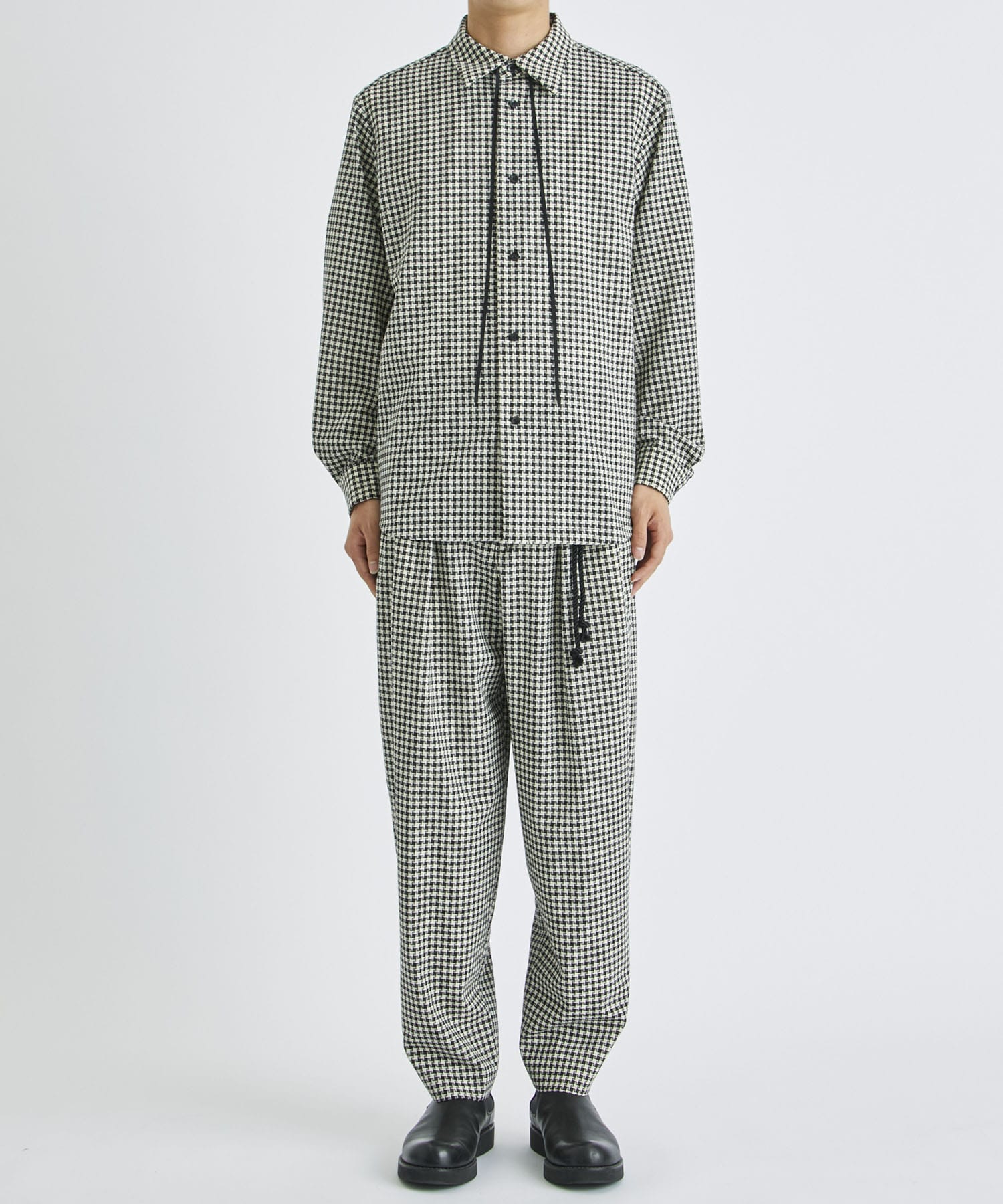 Houndstooth slacks | ETHOSENS