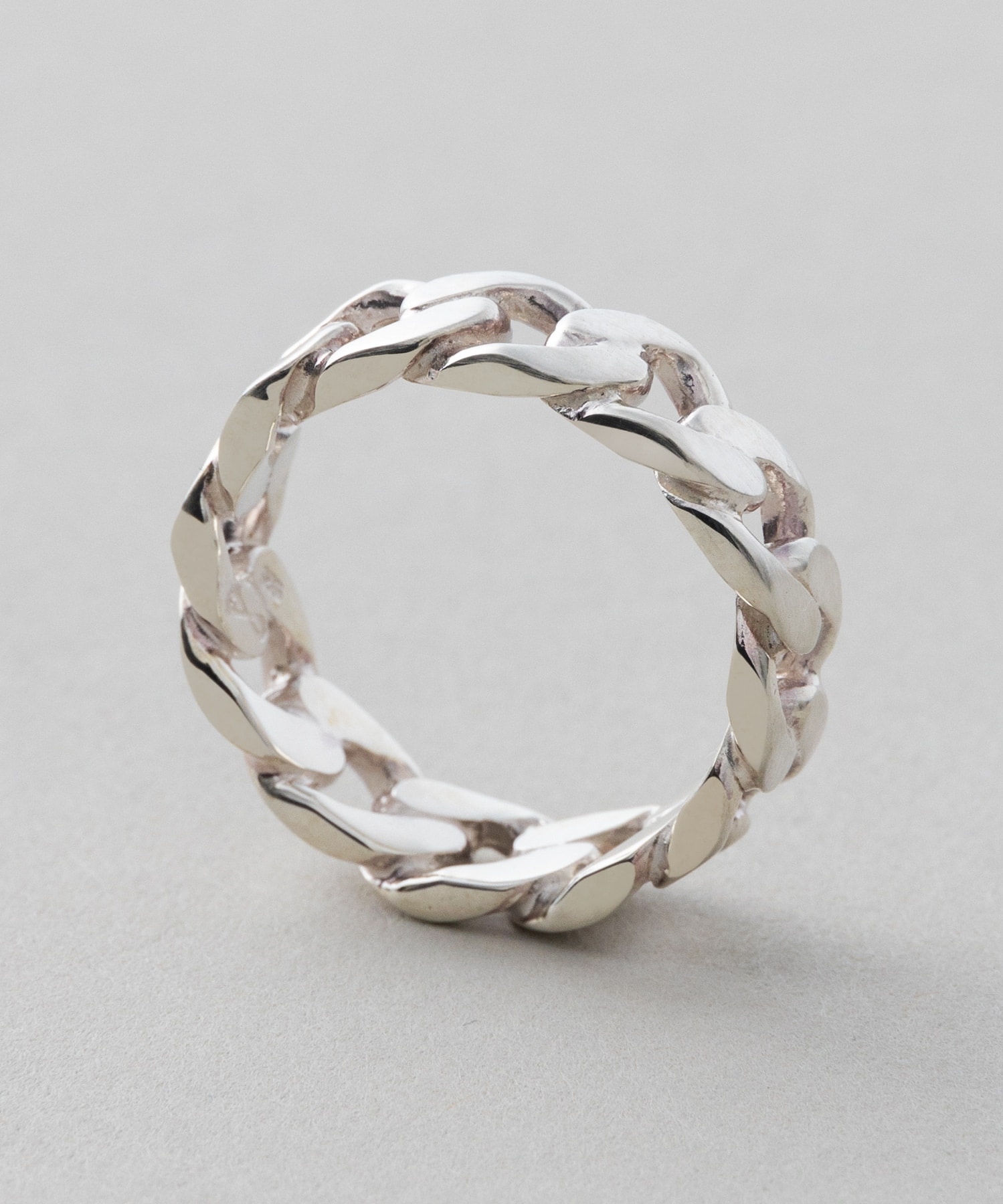 Gourmette(グルメット)Chain ring  M WAKAN SILVER SMITH