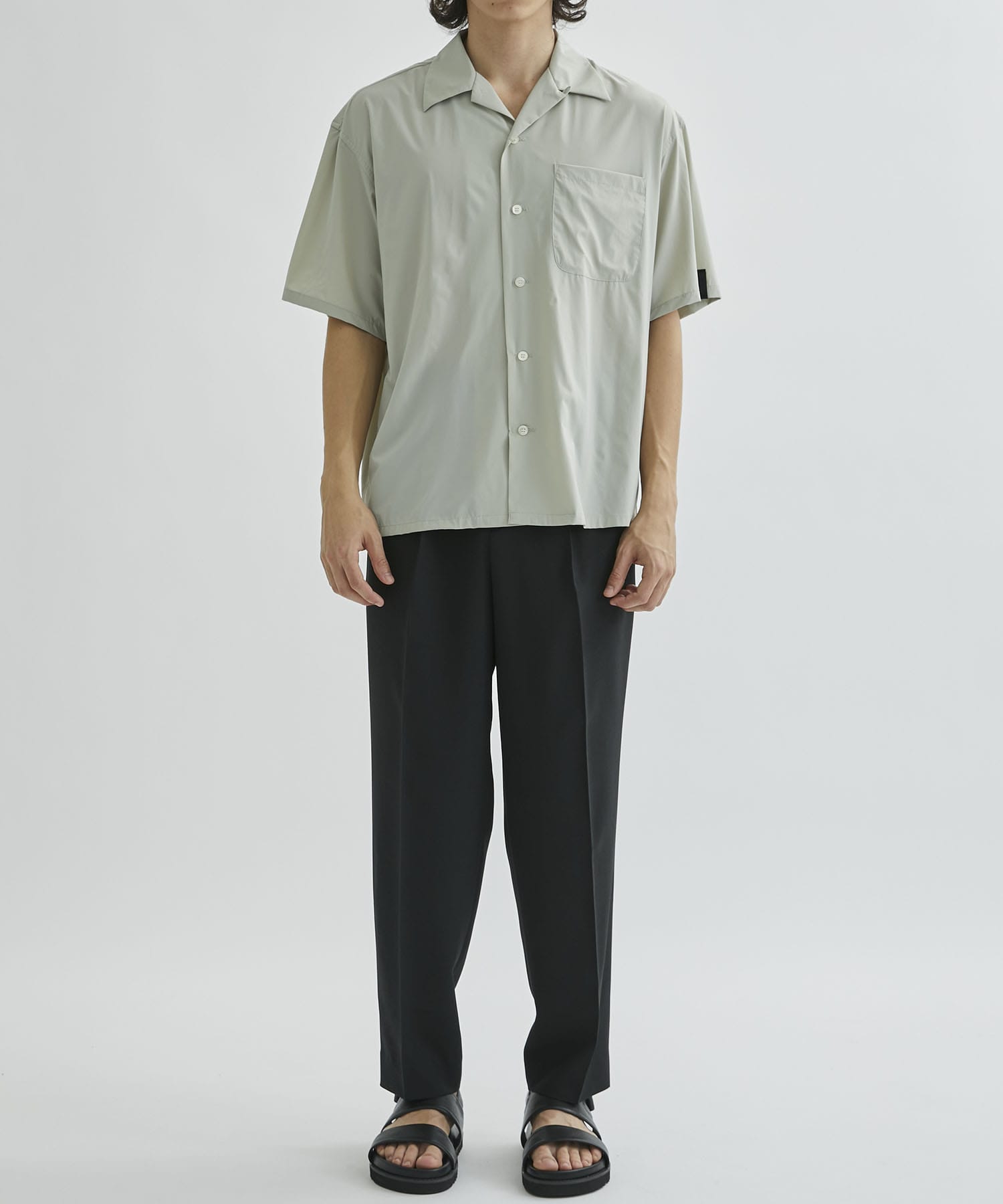 OPEN COLLAR S/S SHIRTS N.HOOLYWOOD