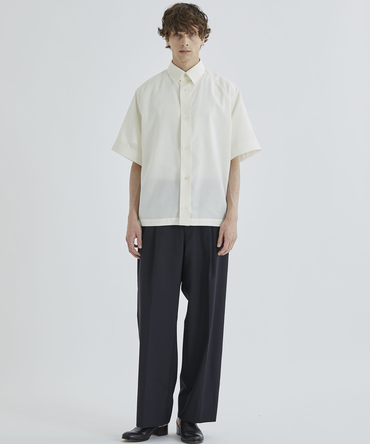 別注>THE RERACS S/S シャツ(46 ECRU): THE RERACS: MENS｜ STUDIOUS ...