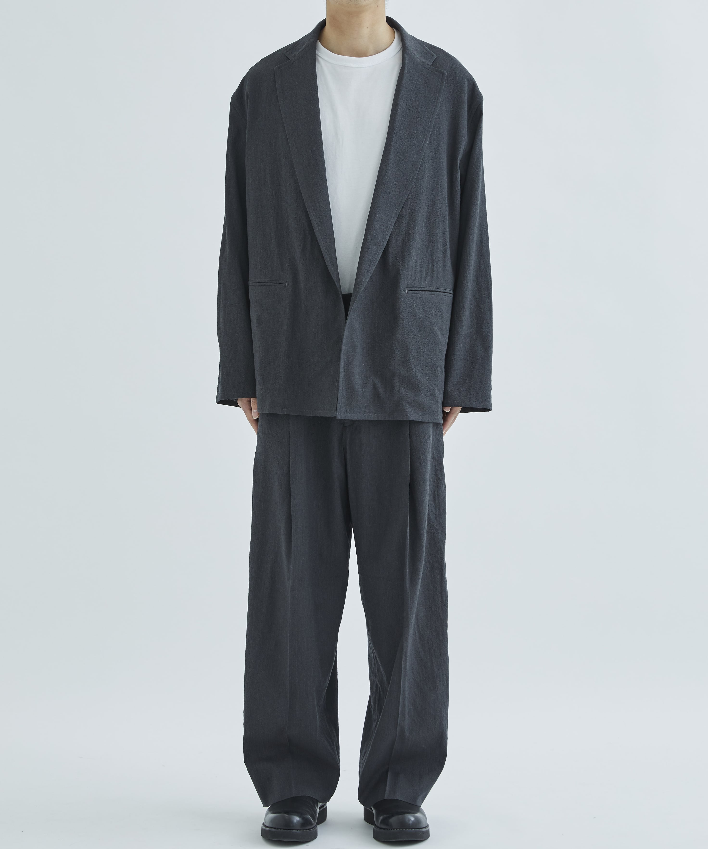 Wool Rayon Silk Cardigan Jacket｜blurhms