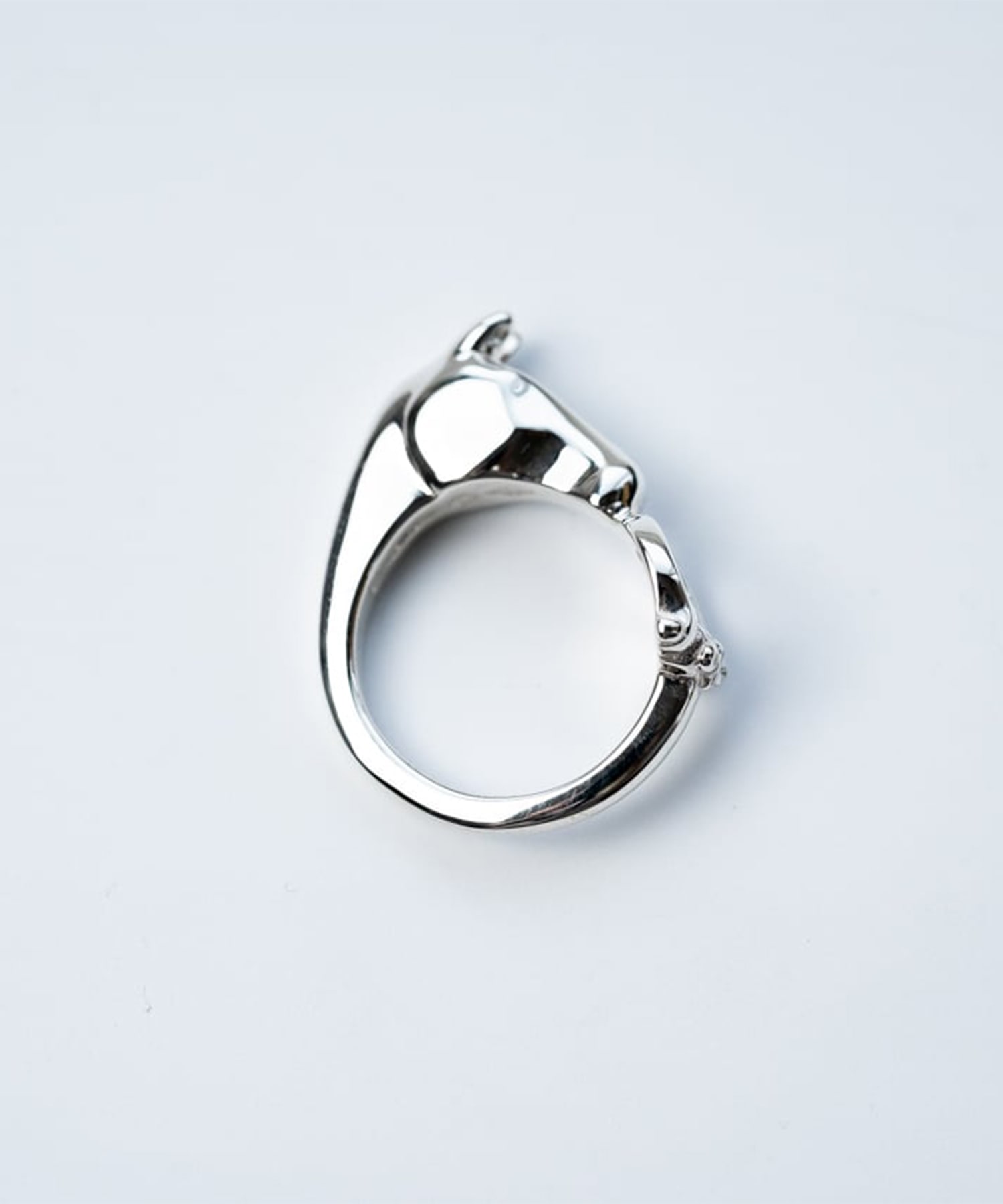 R-080 Horse ring (horse bit) WAKAN SILVER SMITH