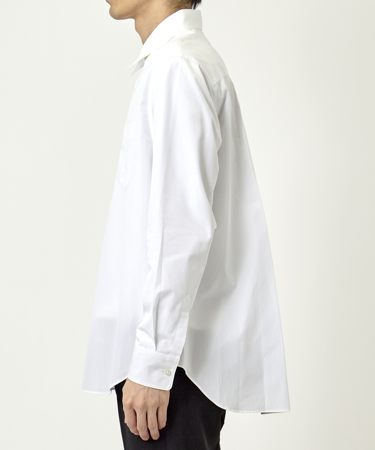 Watteau pleated cotton shirt FUMITO GANRYU