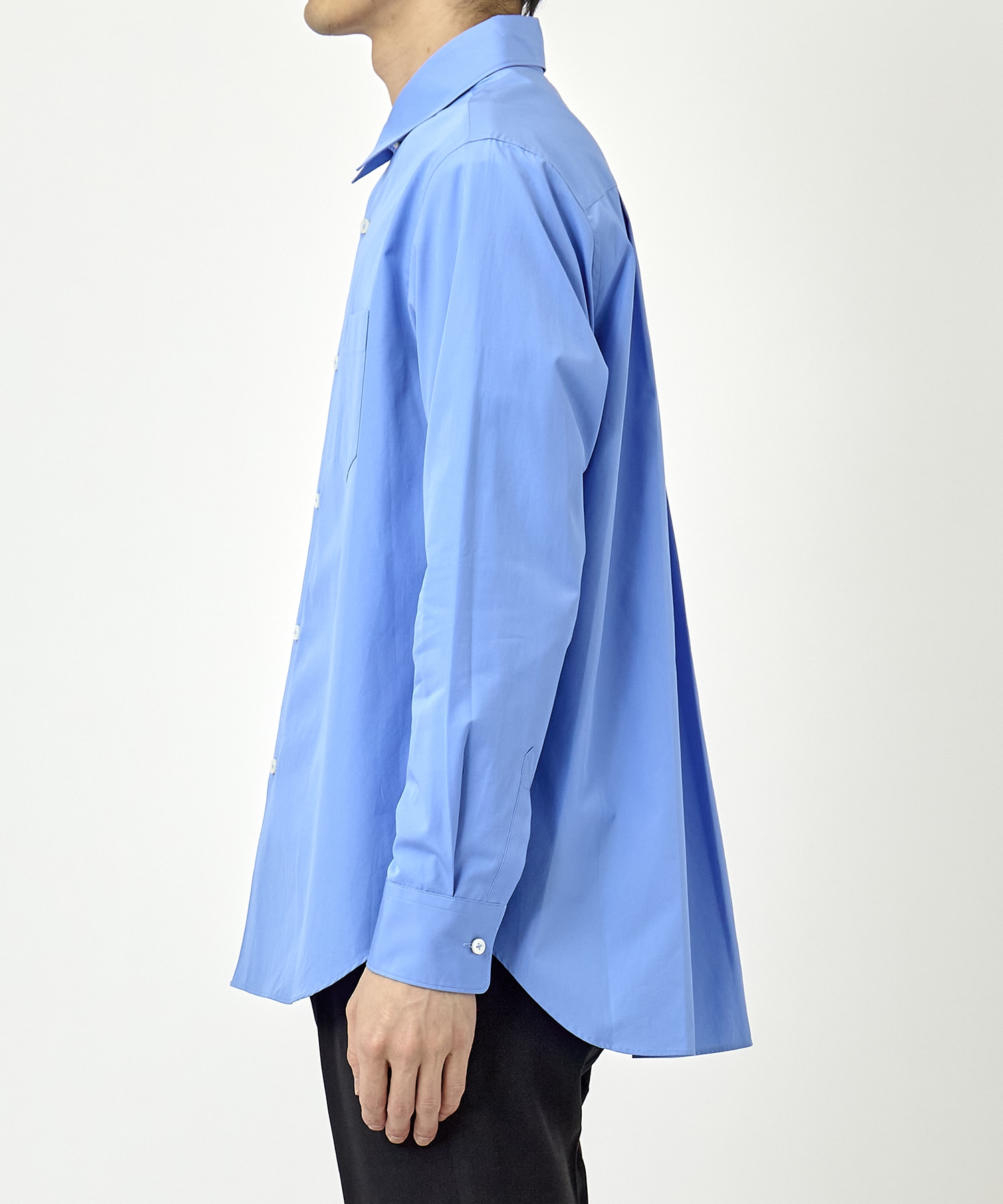 Watteau pleated cotton shirt FUMITO GANRYU