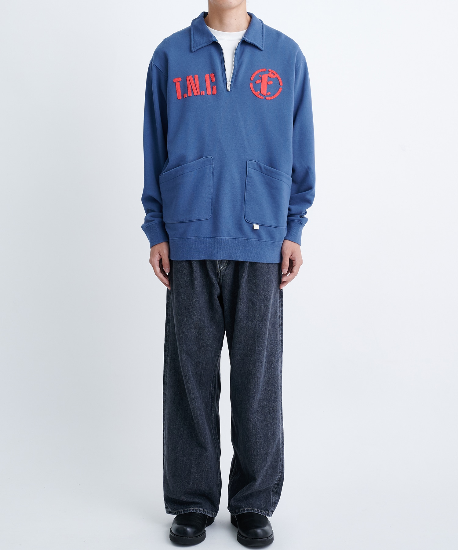 Half Zip Sweat Top FAF