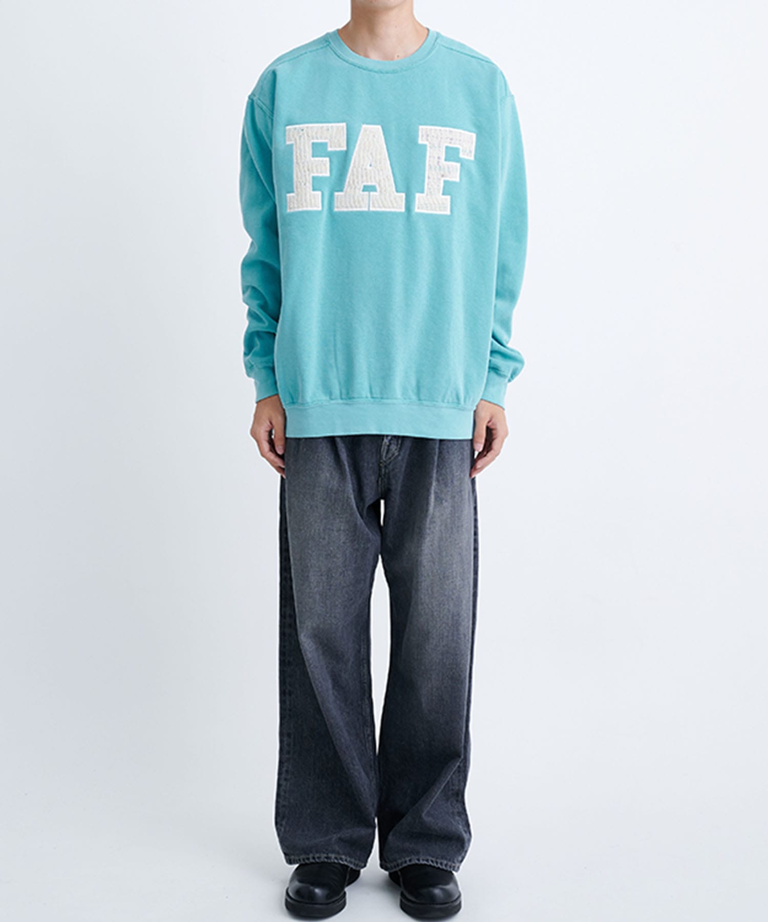 Kantha Quilt FAF Logo SWEAT FAF