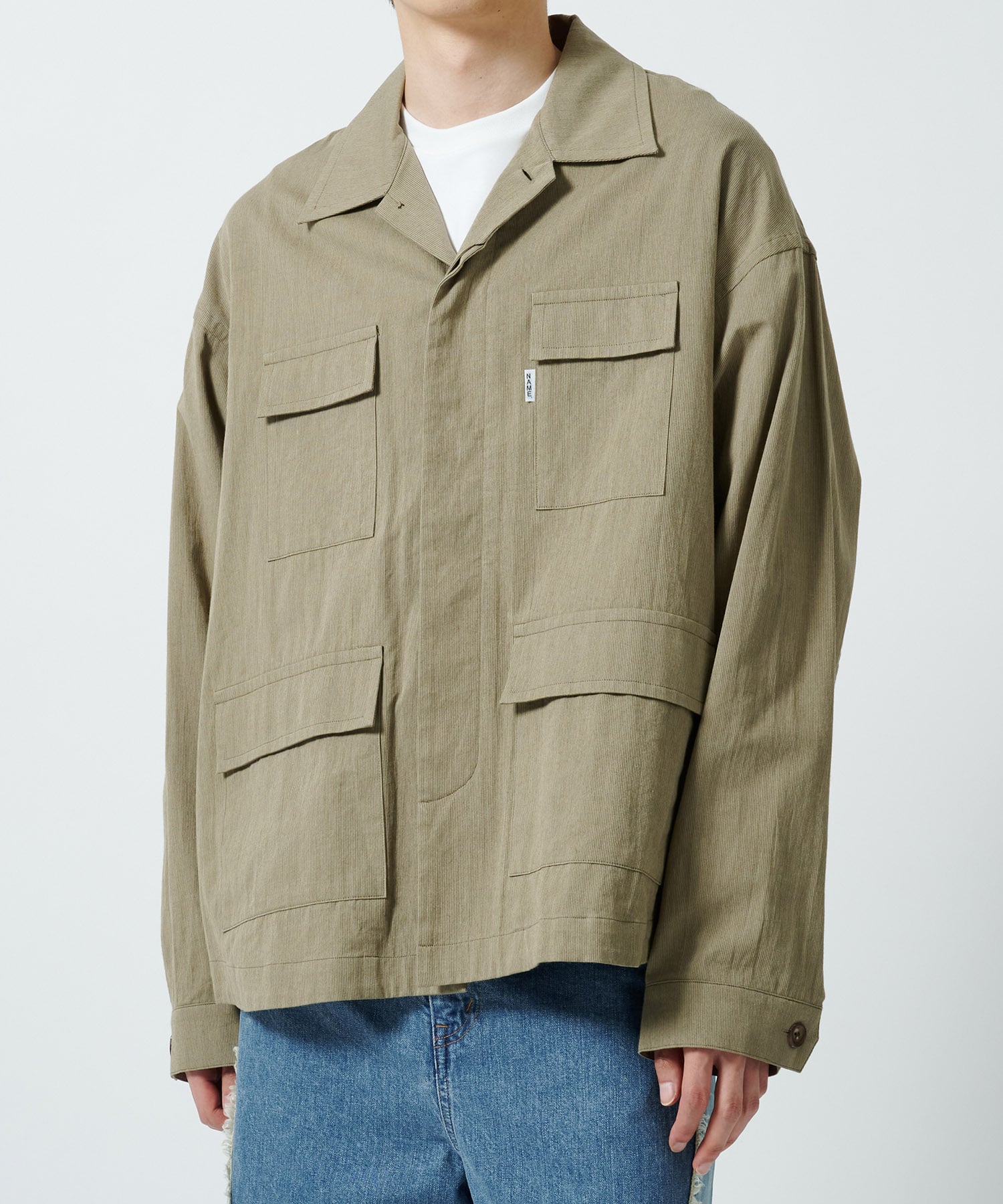 STRIPE BDU SHIRT JACKET Name.