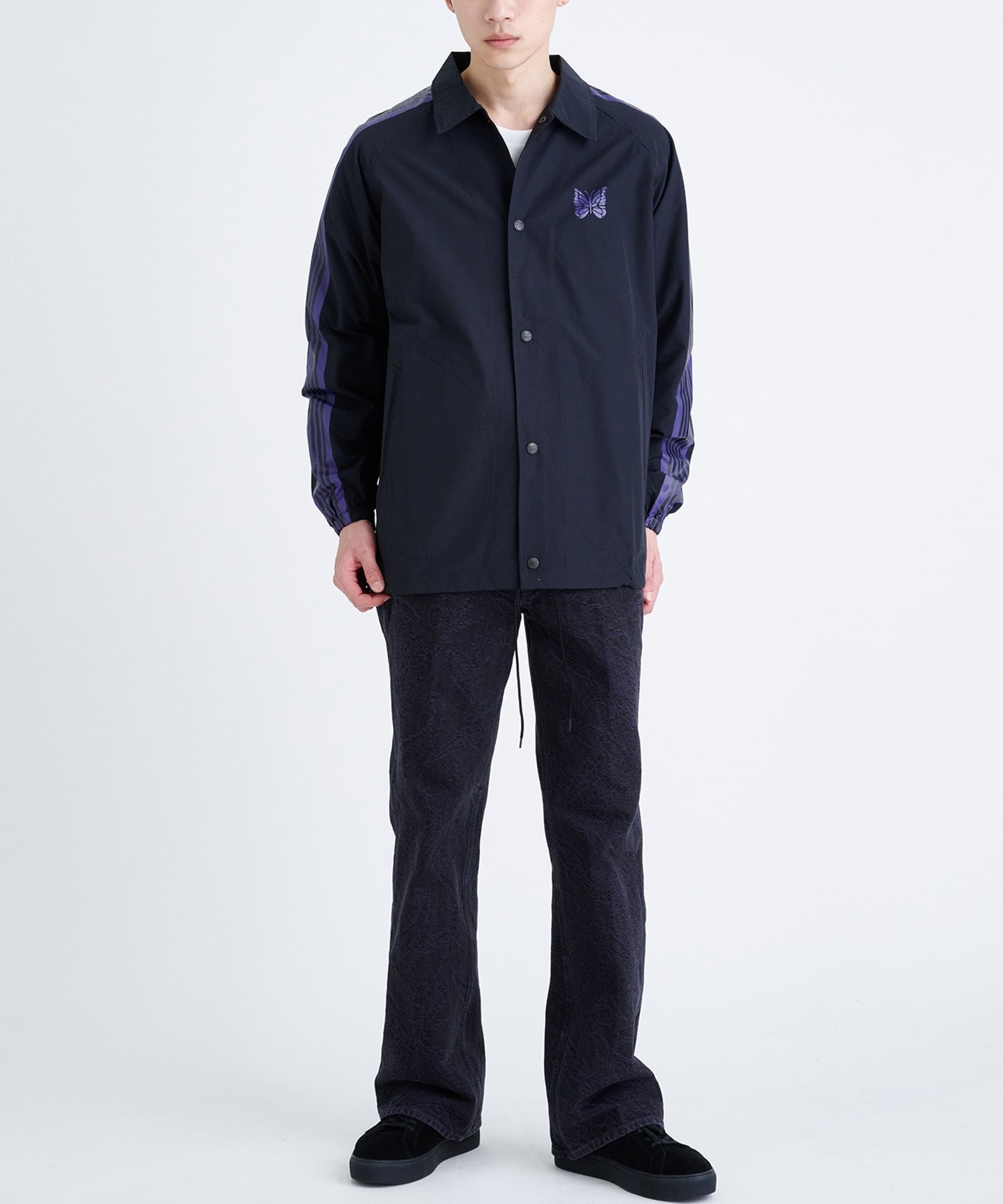 【STUDIOUS】 〈別注〉Coach Jacket Black