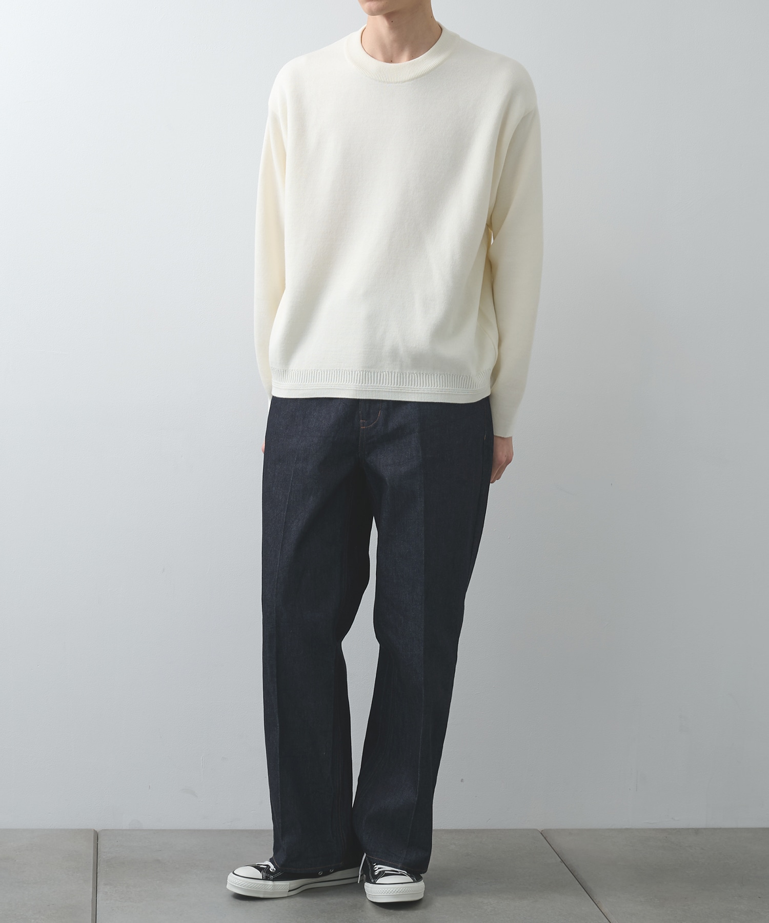 〈別注〉RIVERSIBLE SWEATERSHIRTS WRAPINKNOT