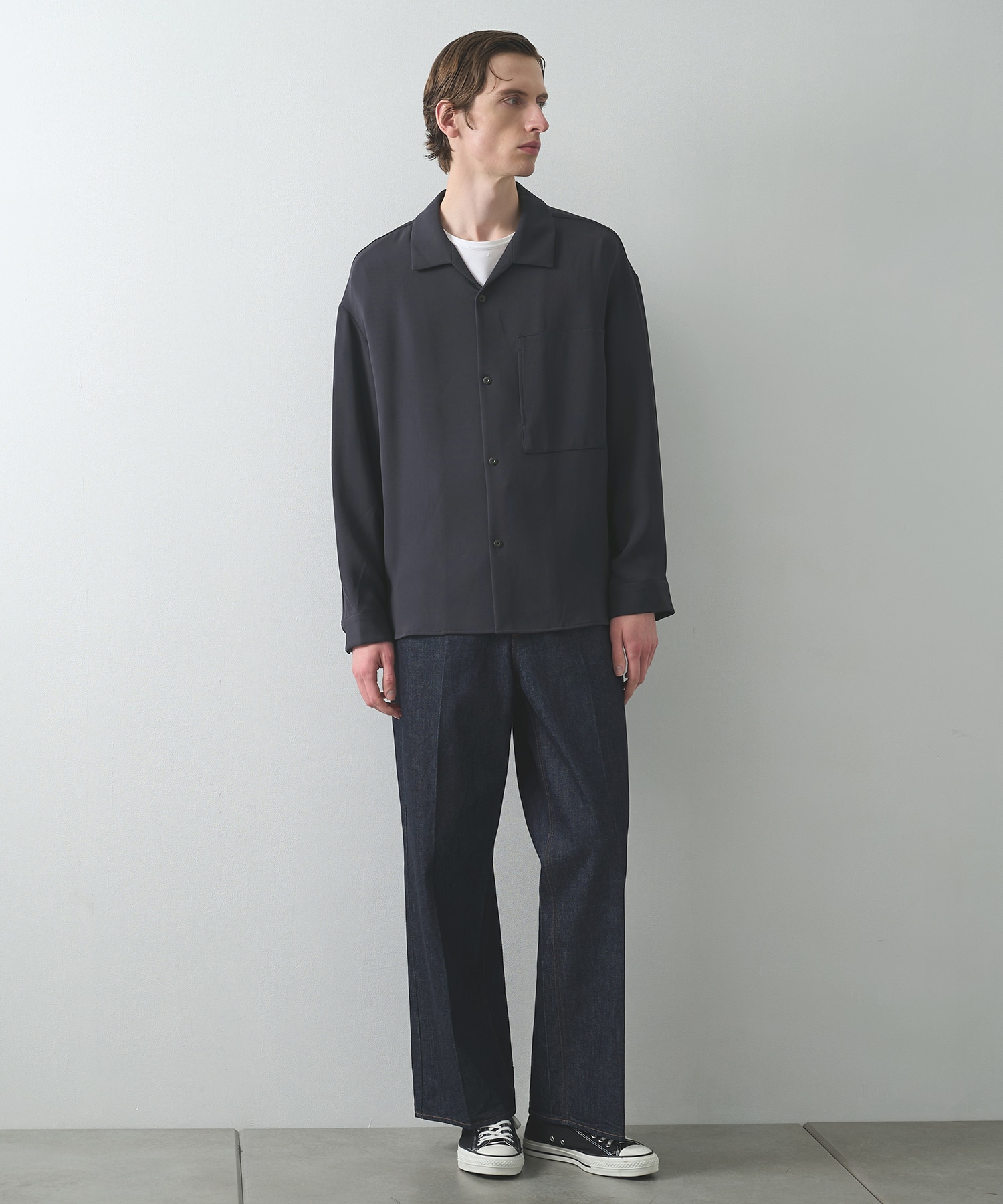 ESSENTIAL RELAX SHIRTS L/S STUDIOUS