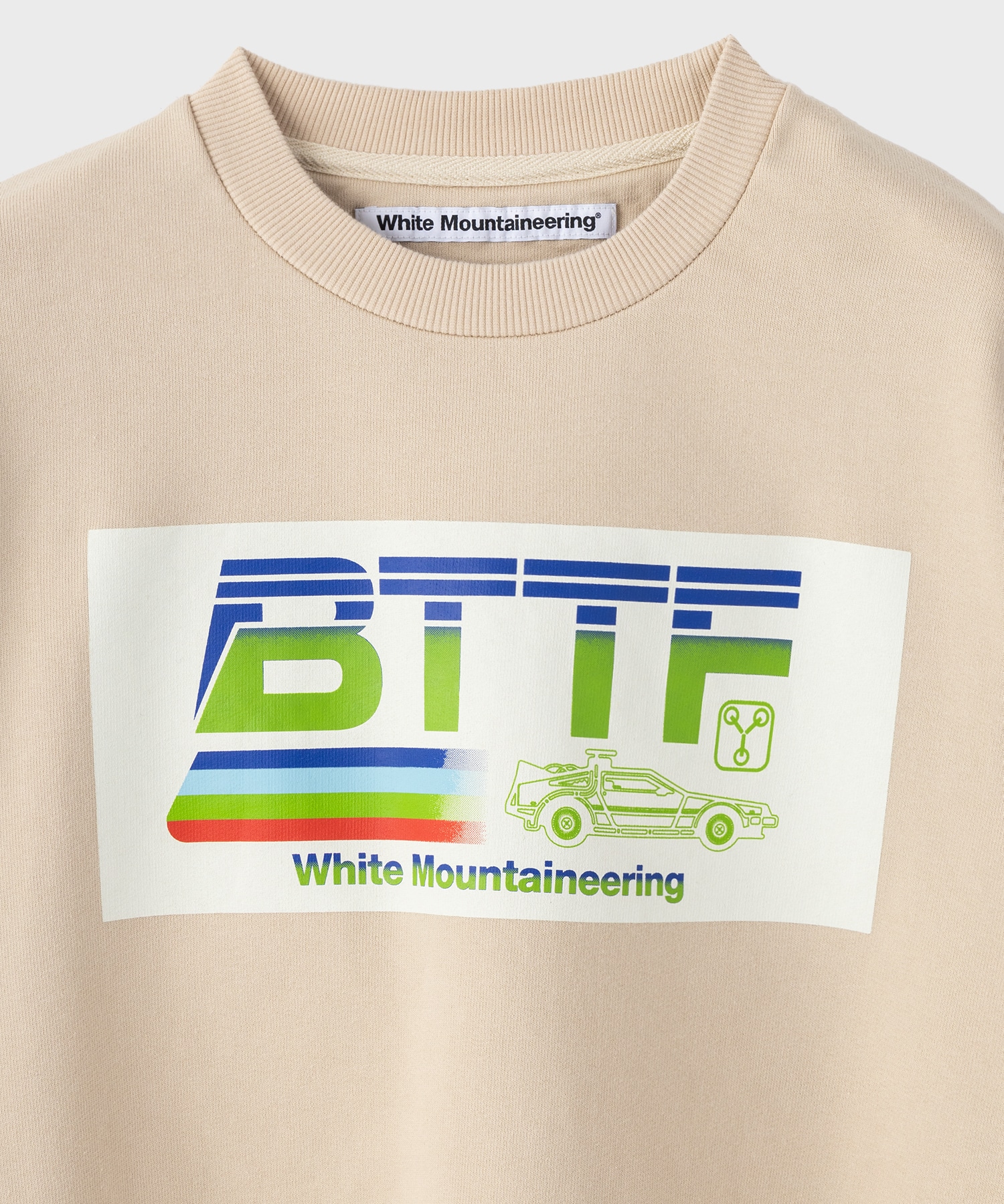 BTTF SWEAT SHIRT White Mountaineering