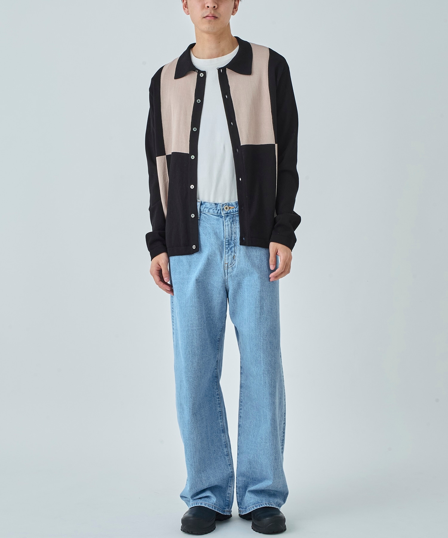 15,272円DIGAWEL Wide straight jeans（2024SS）
