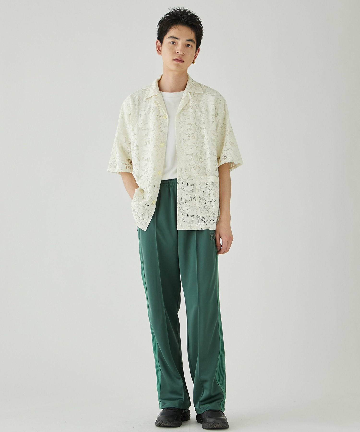 <別注>Track Pant - Poly Smooth NEEDLES