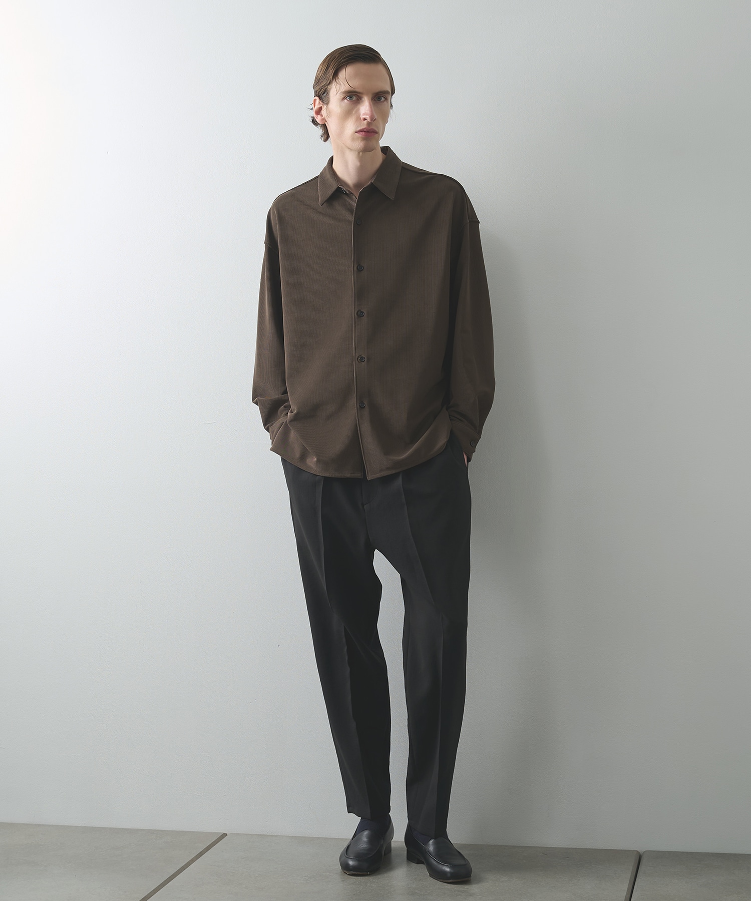 STUDIOUS別注 WIDE TAPERED TROUSERS ESSENTIAL WIDE TAPERED PANTS | STUDIOUS