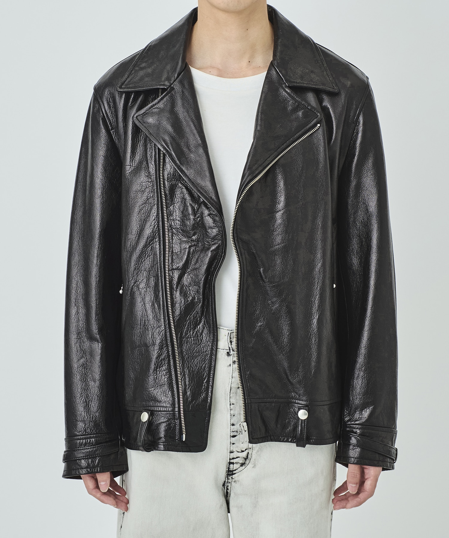 WACKOMARIA | DOUBLE RIDERS LEATHER JACKET ( TYPE-2 )