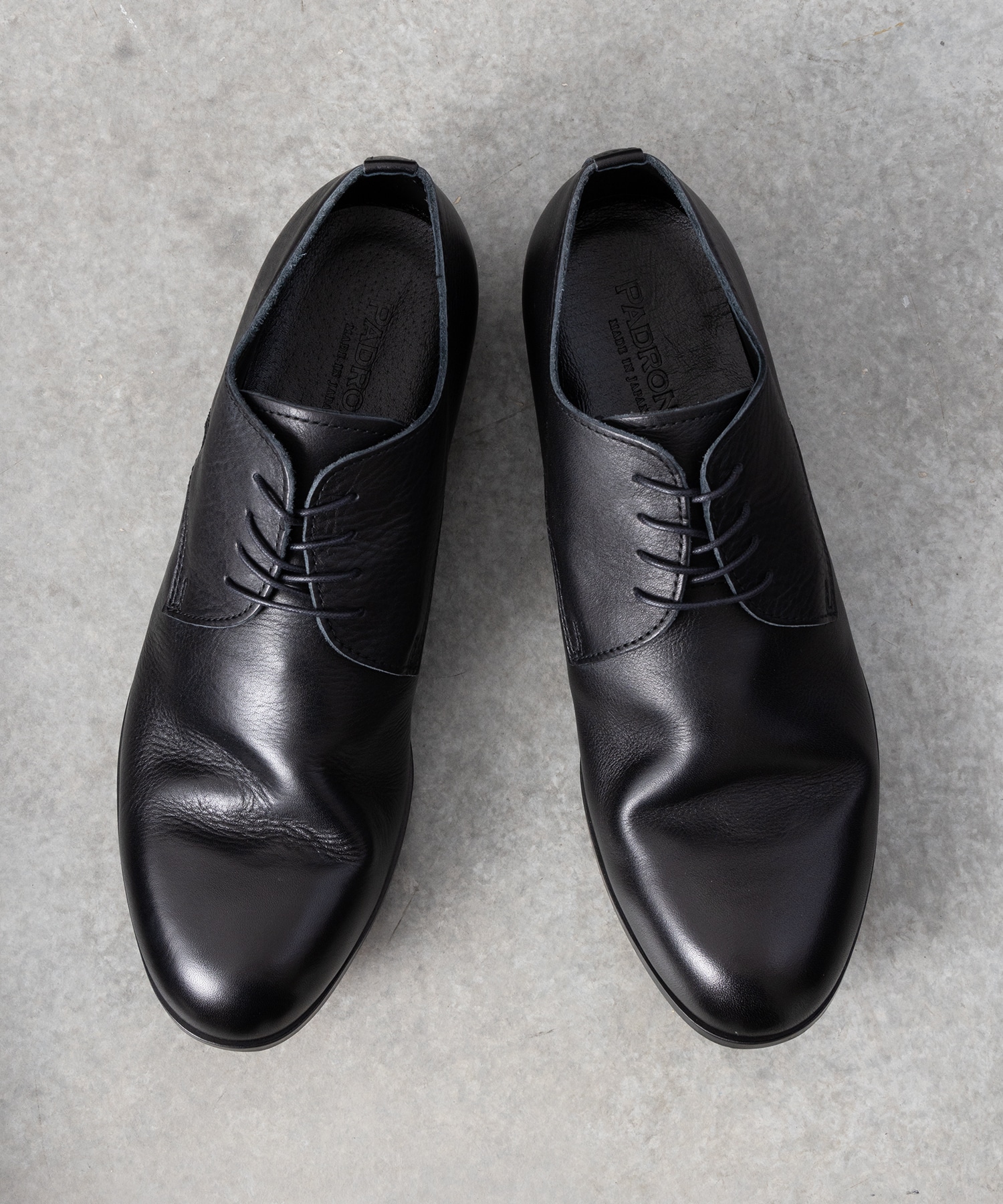 DERBY PLAIN TOE SHOES PADRONE