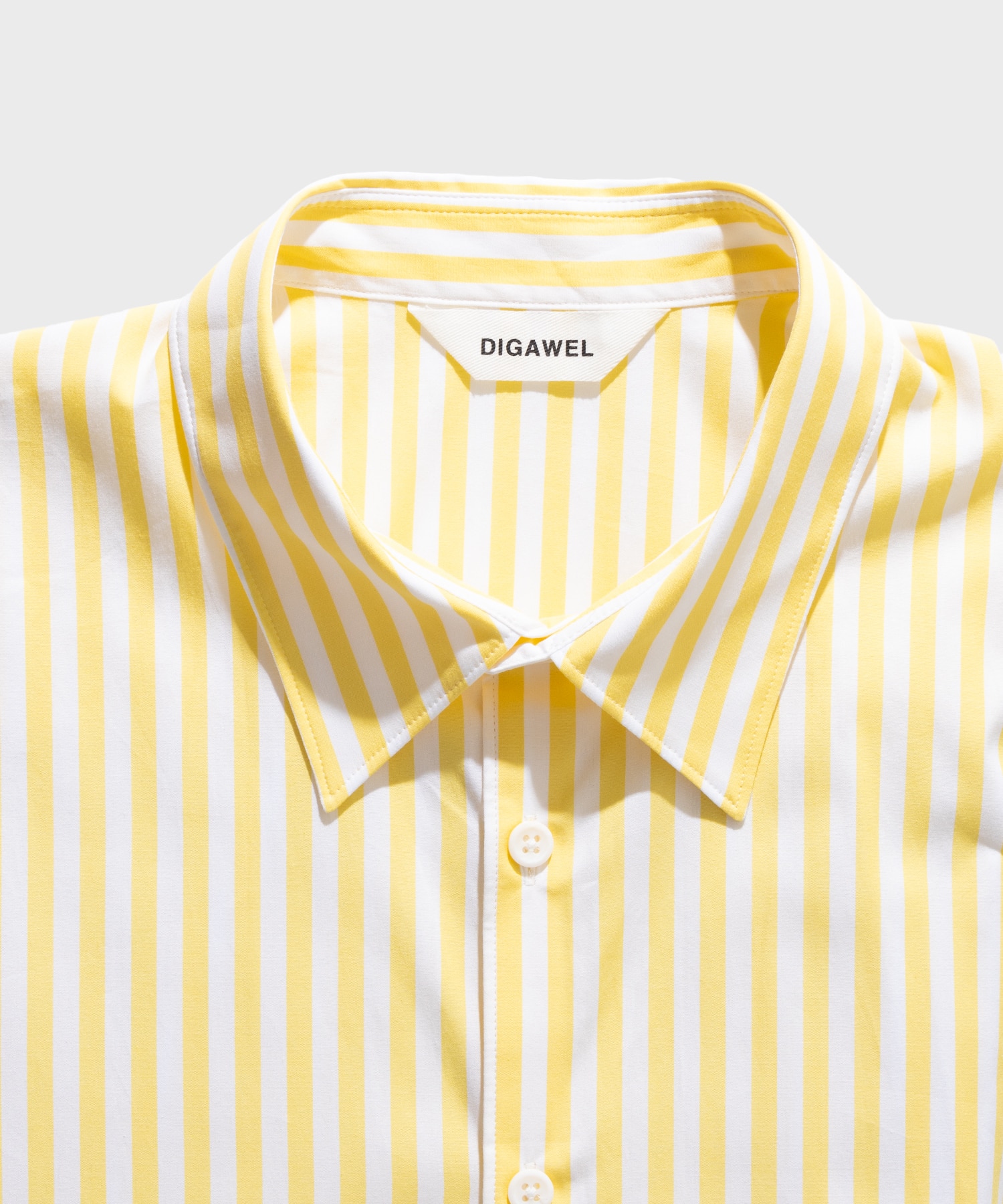 Side pocket S/S shirt1 stripe DIGAWEL