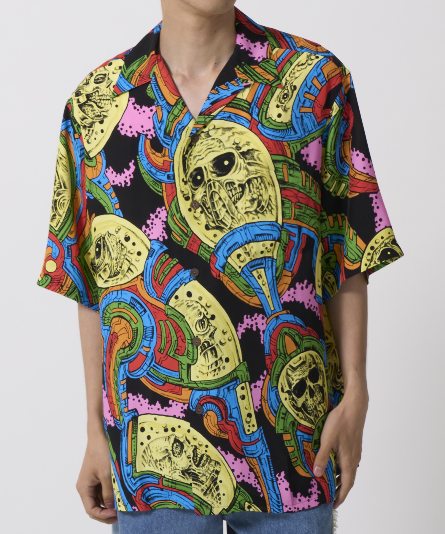 HAWAIIAN SHIRT S/S ( TYPE-5 ) WACKO MARIA