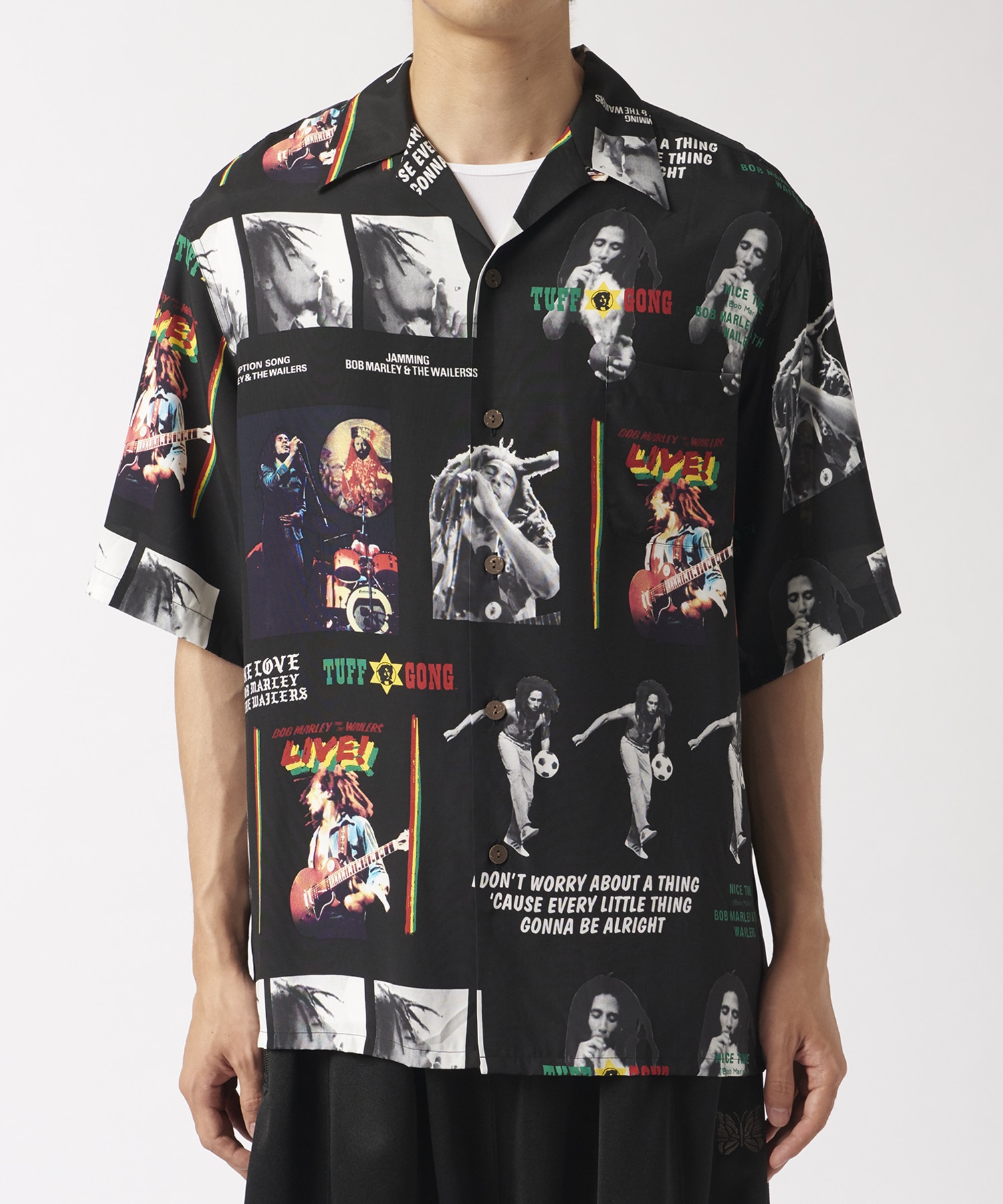 BOB MARLEY / HAWAIIAN SHIRT S/S ( TYPE-1 ) WACKO MARIA