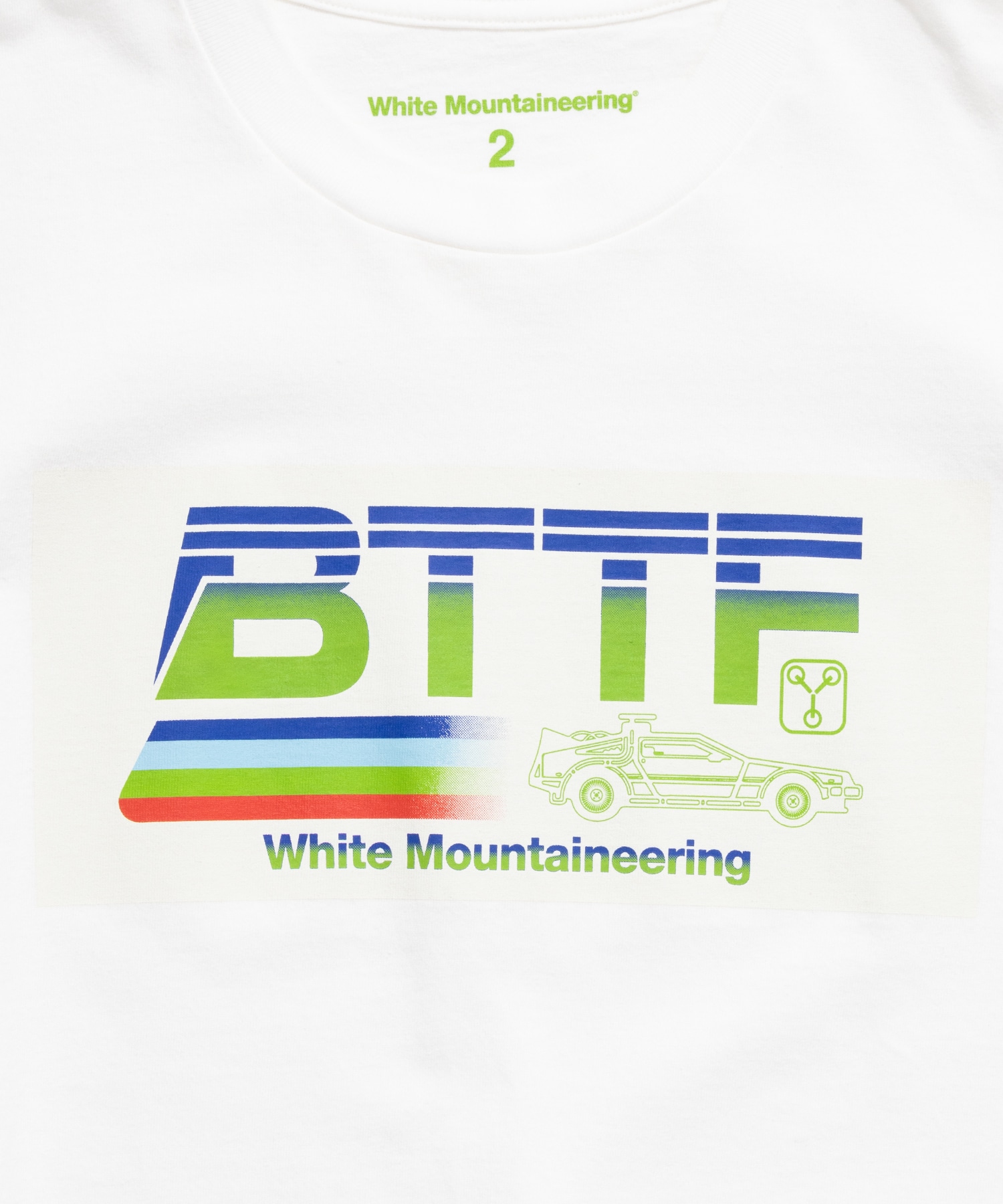 BTTF T-SHIRT White Mountaineering