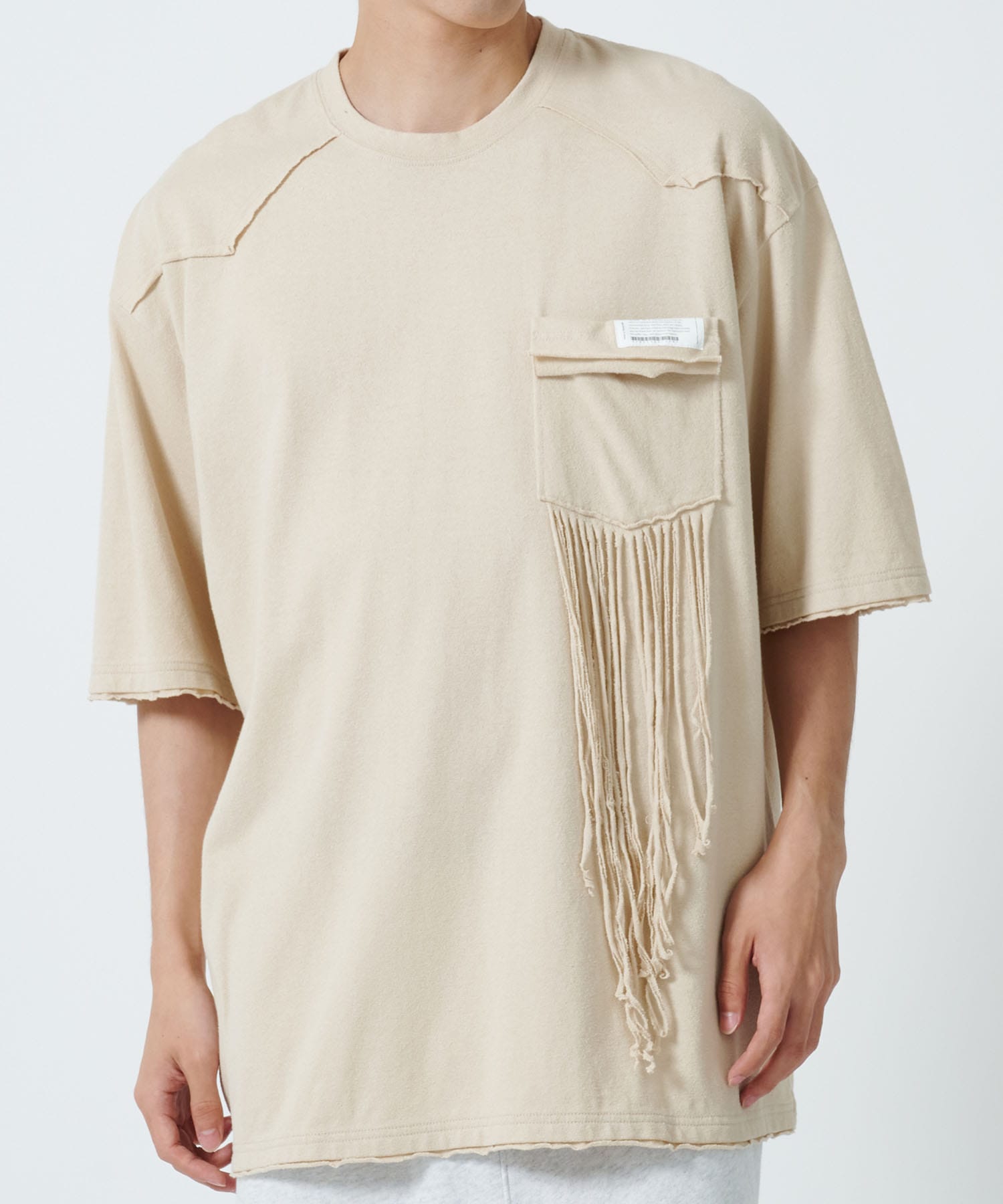 BOUCLE NEP FRINGE Tee FACCIES