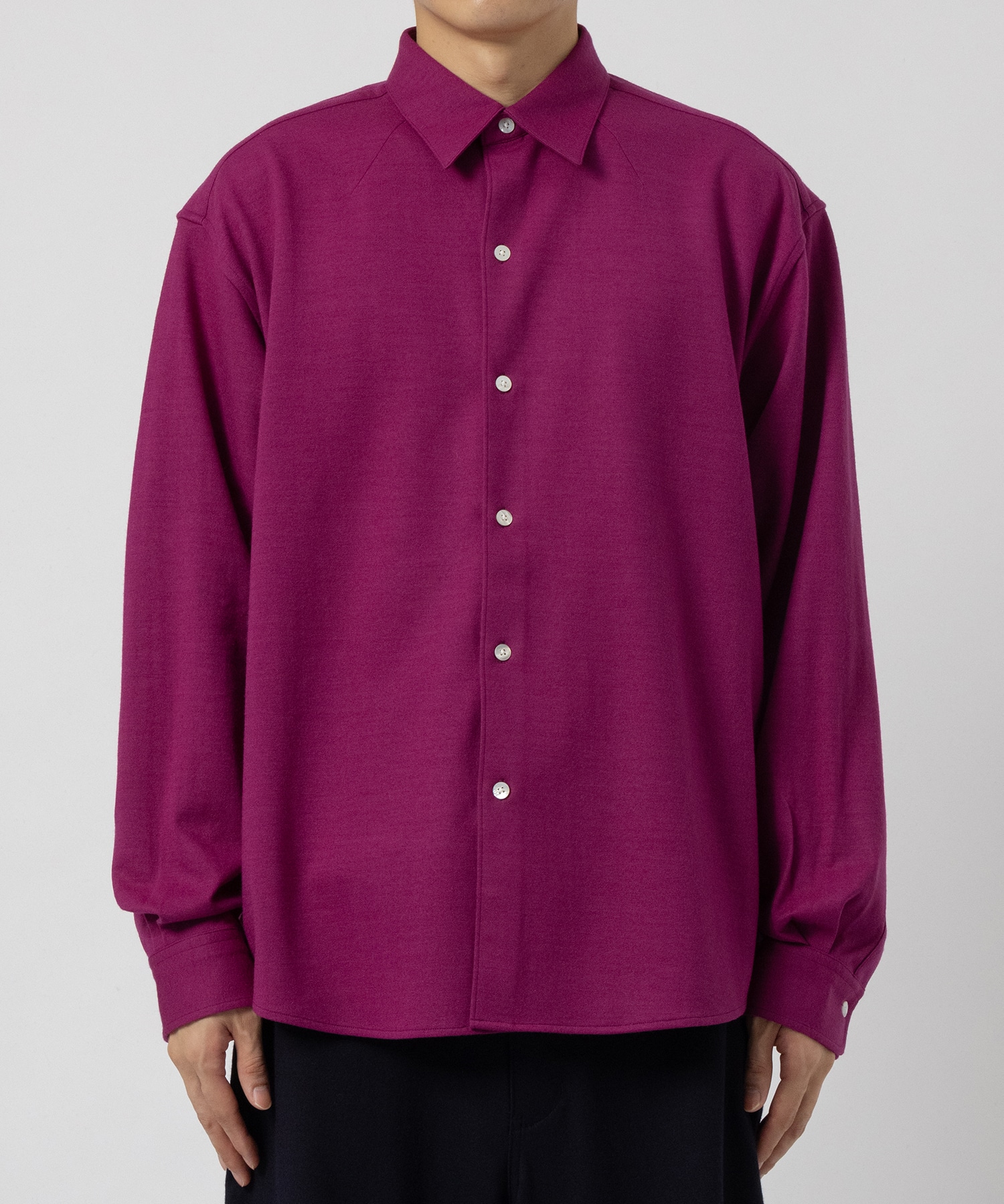 36G Ideal Wool Shirt KANEMASA PHIL.