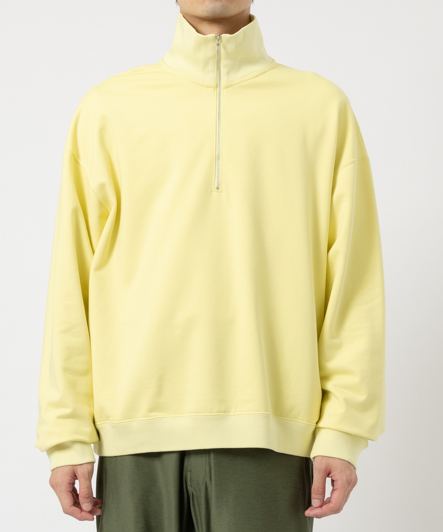 36G Super Fine Gauge Half Zip Pullover KANEMASA PHIL.