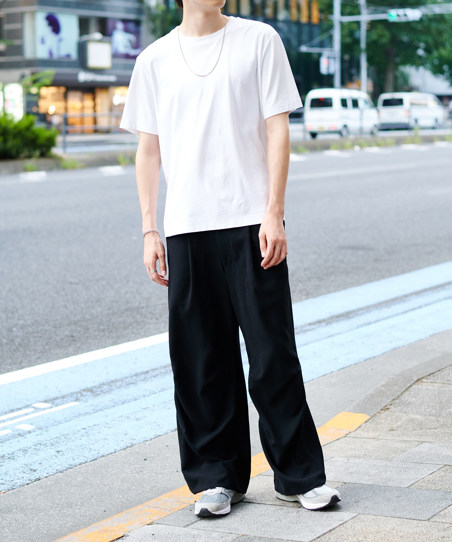 〈STUDIOUS×PUBLIC TOKYO〉ハイコンフォートリラックストレーニングパンツ STUDIOUS