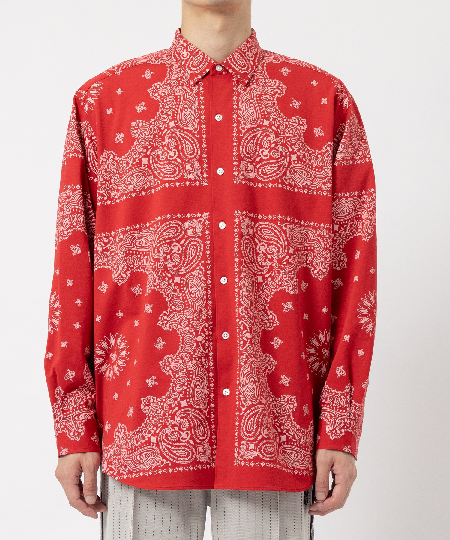 46G Atmosphere PHIL. Bandana Print Shirt KANEMASA PHIL.