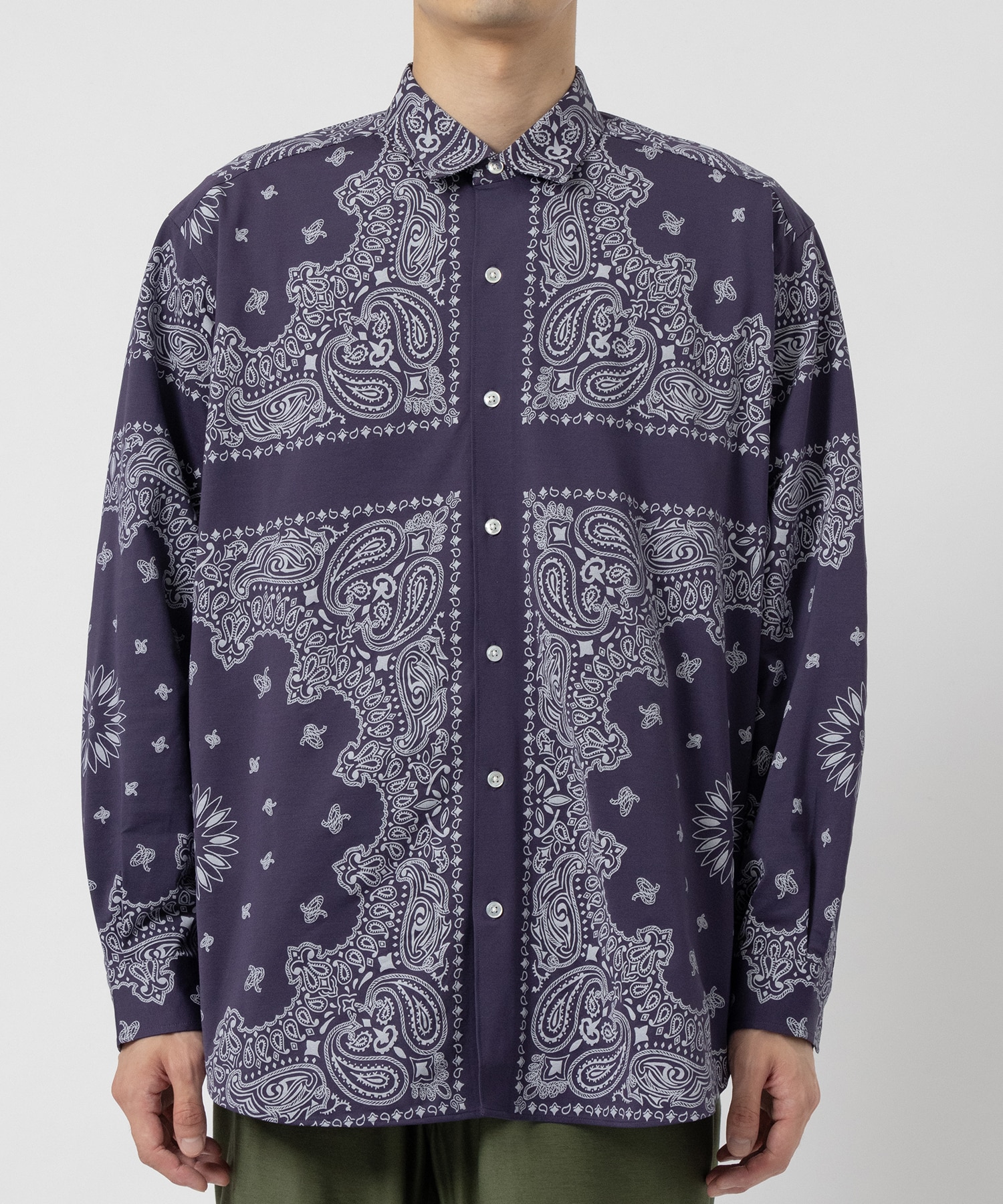 46G Atmosphere PHIL. Bandana Print Shirt KANEMASA PHIL.