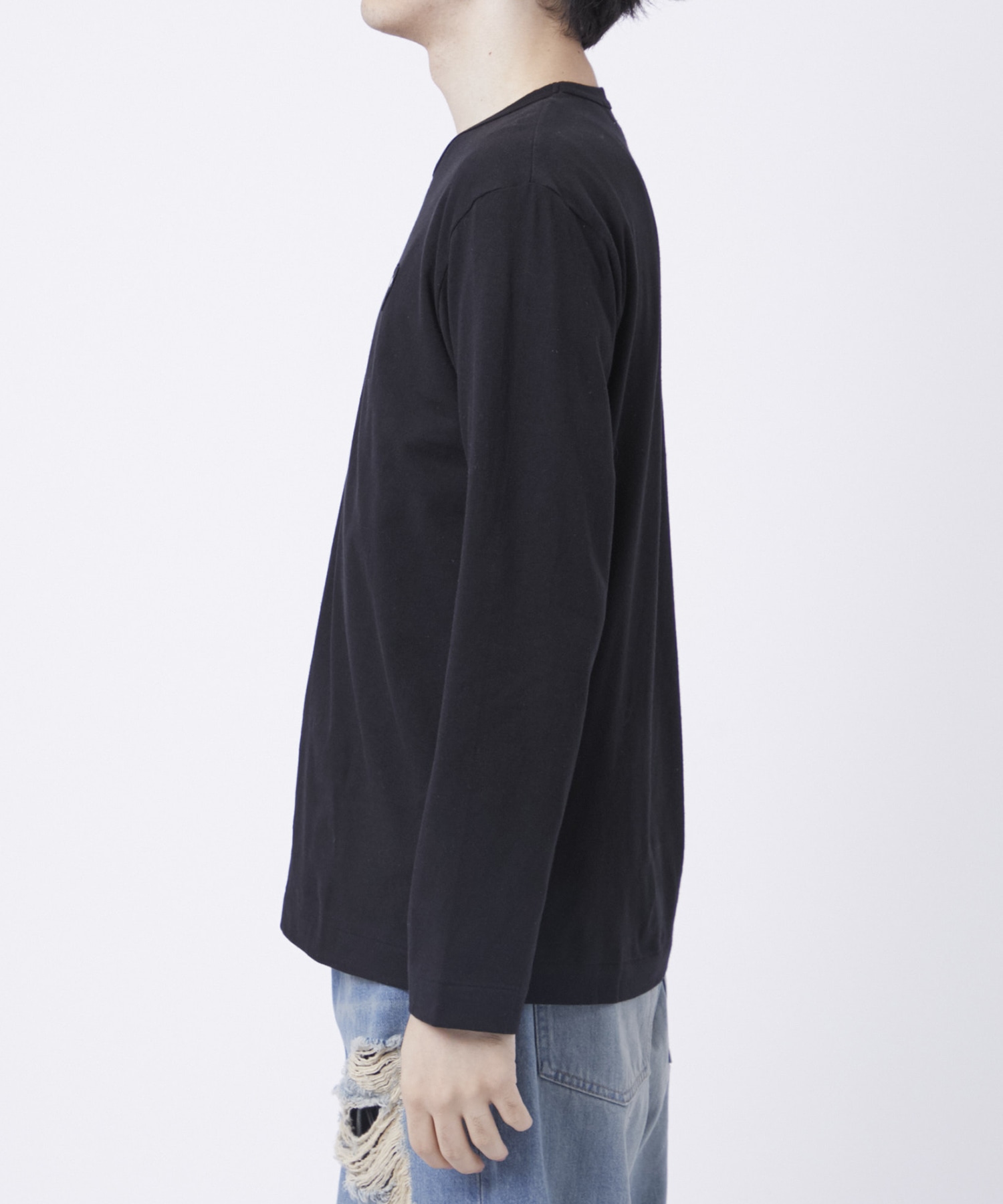 AX-T120-051 Unisex Long Sleeve T-Shirt PLAY COMME des GARCONS