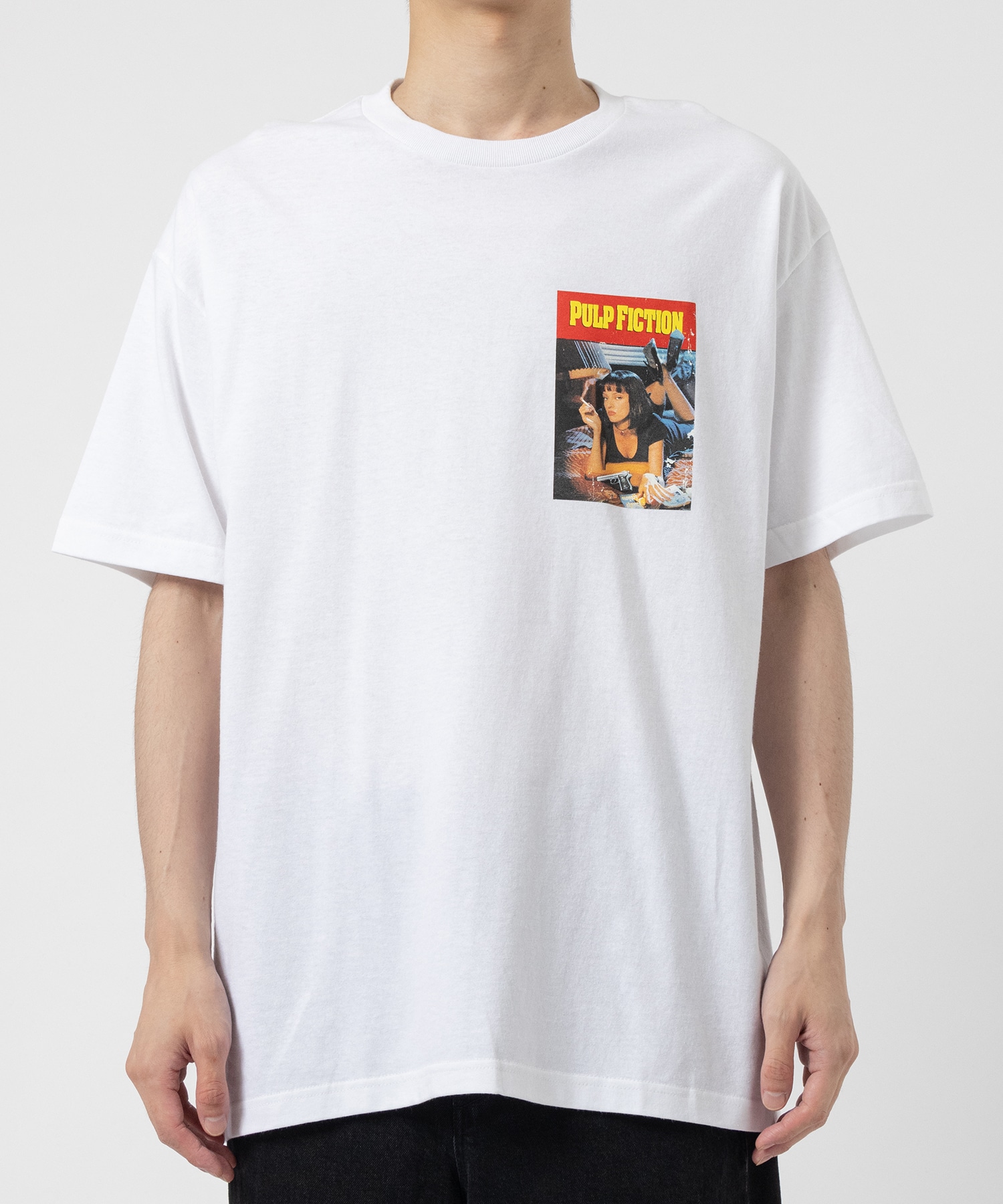 PULP FICTION / CREW NECK T-SHIRT ( TYPE-5 ) WACKO MARIA