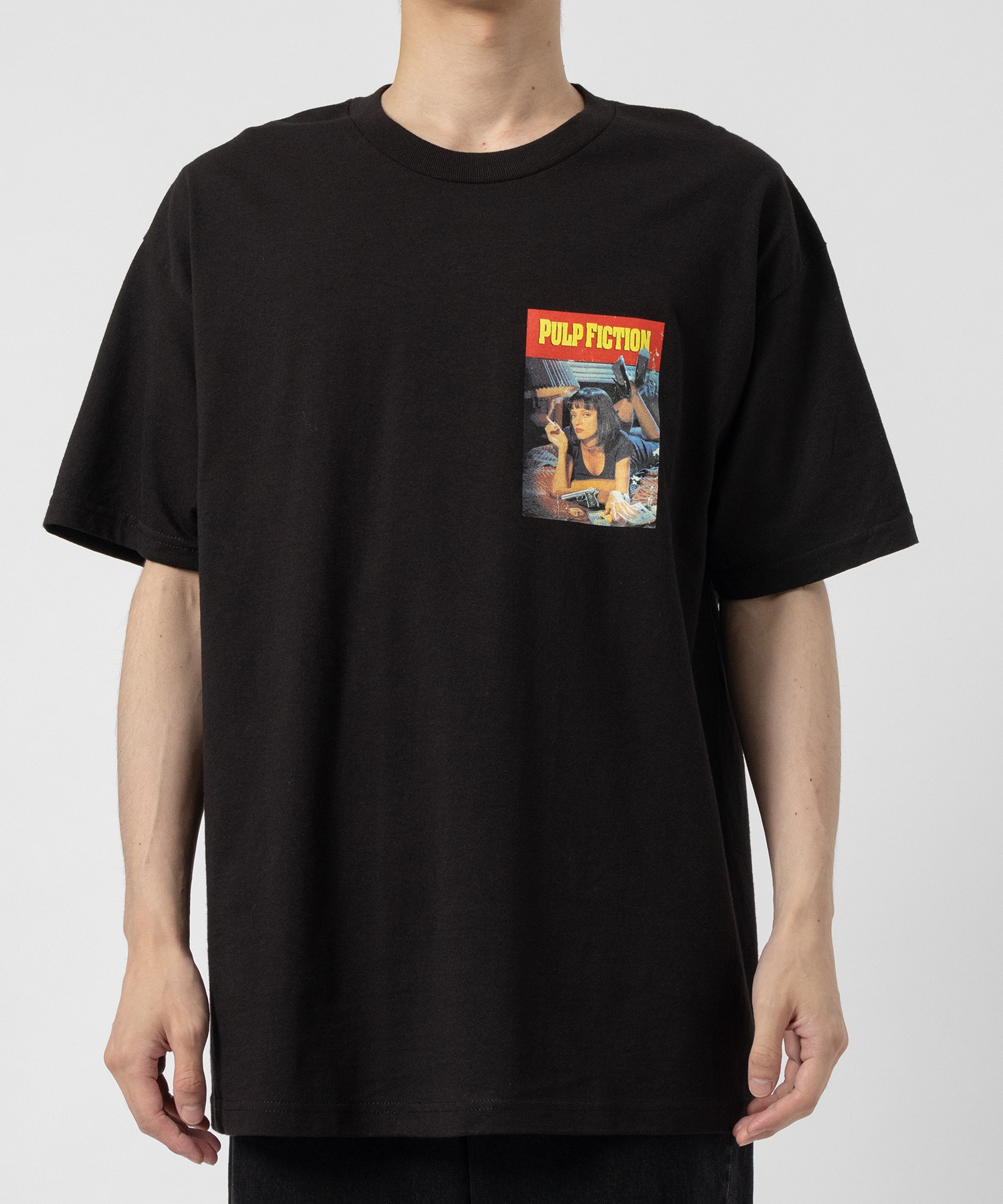 PULP FICTION / CREW NECK T-SHIRT ( TYPE-5 ) WACKO MARIA