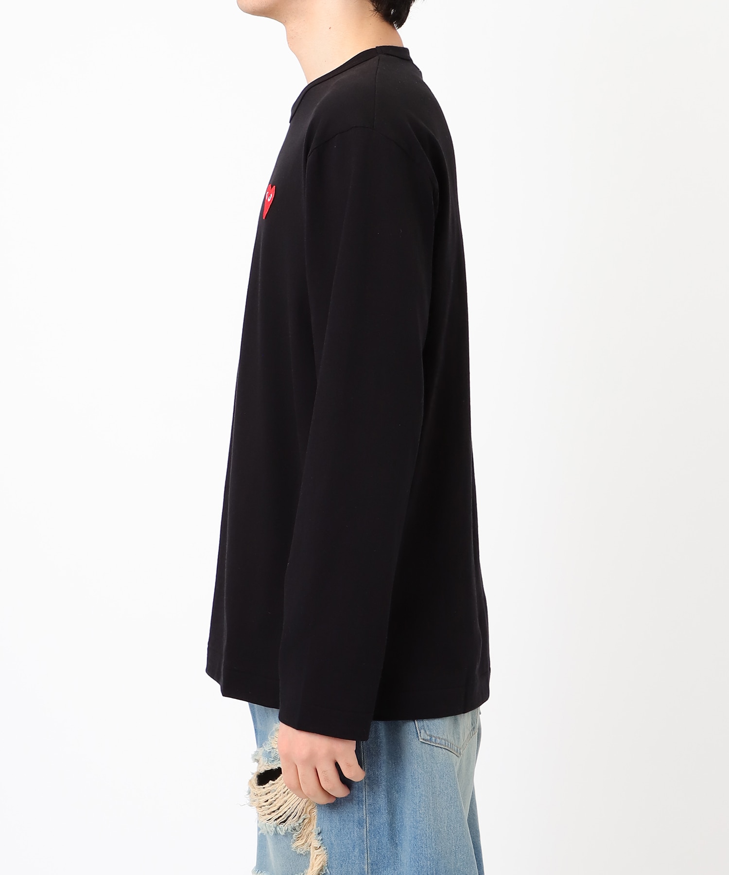 AX-T118-051 Unisex Long Sleeve T-Shirt PLAY COMME des GARCONS