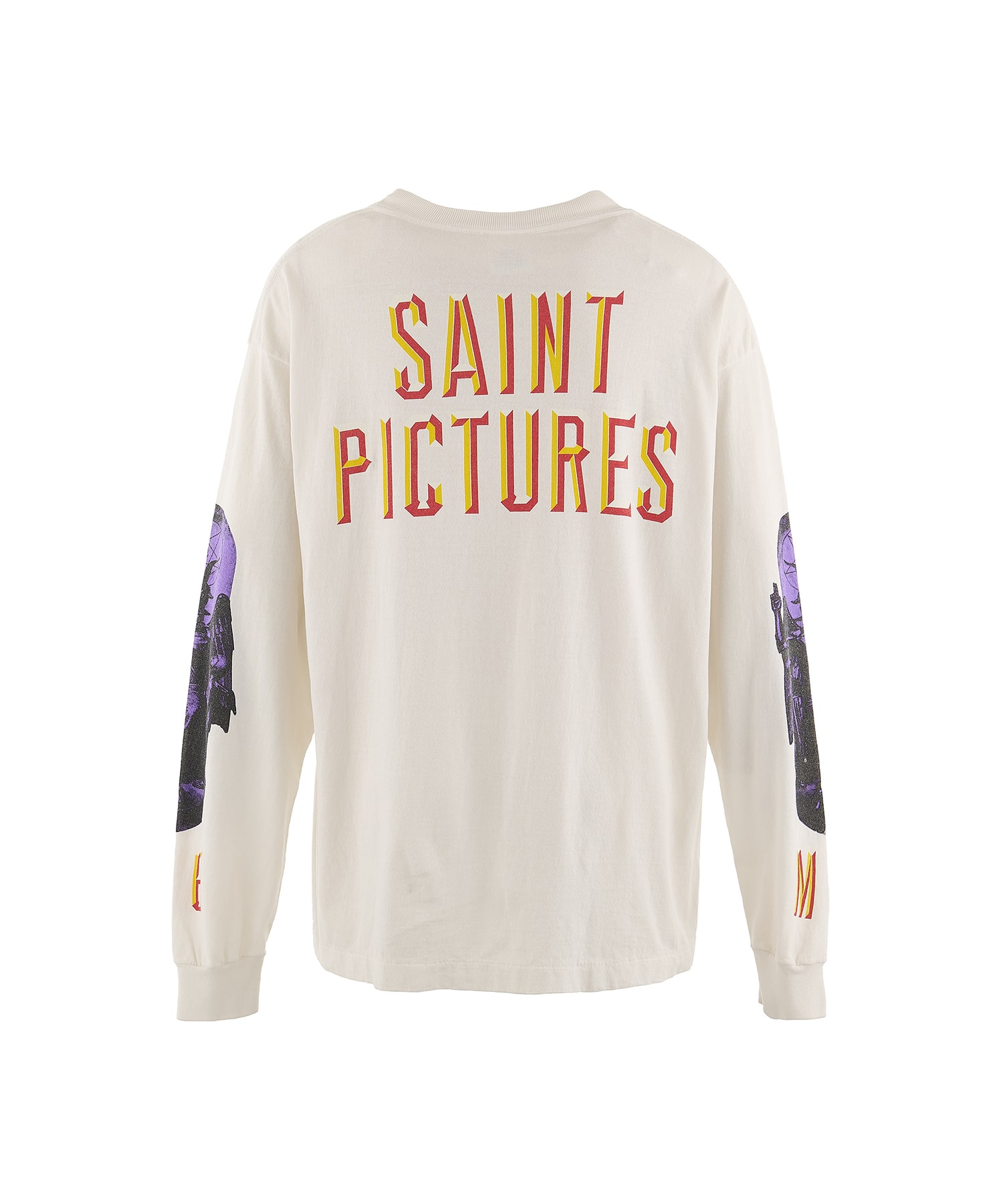 SM-YS1-0000-016/LS TEE/SAINT PICTURES/WH SAINT M××××××