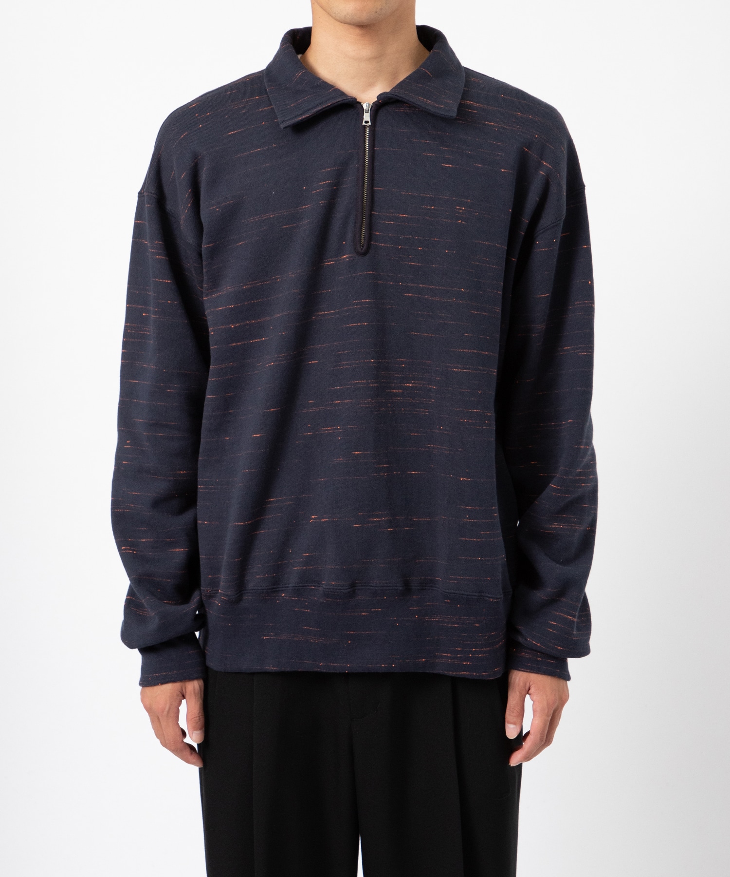 HALF ZIP SWEAT URU TOKYO