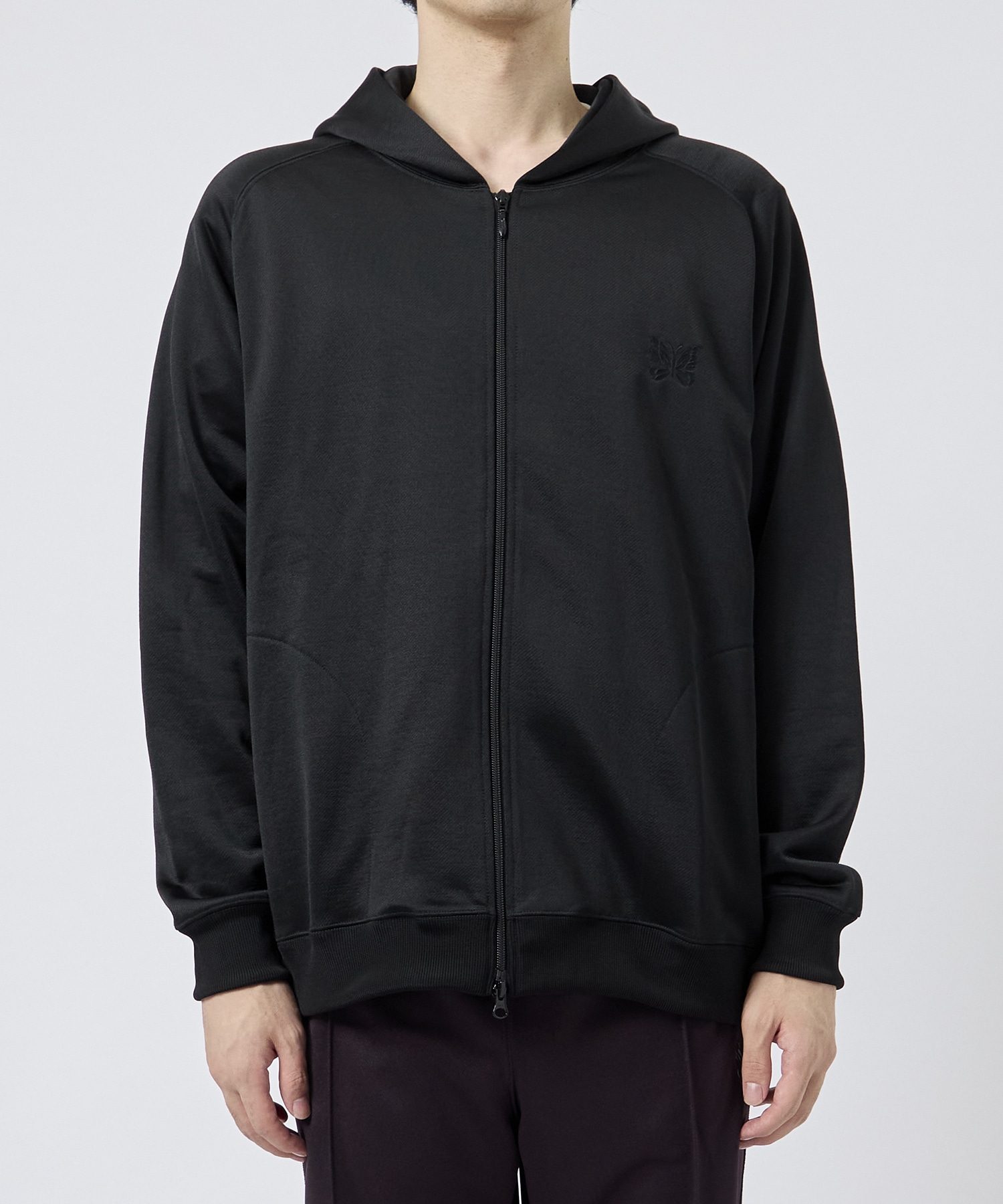 Zipped  Hoody - Bright Jersey NEEDLES